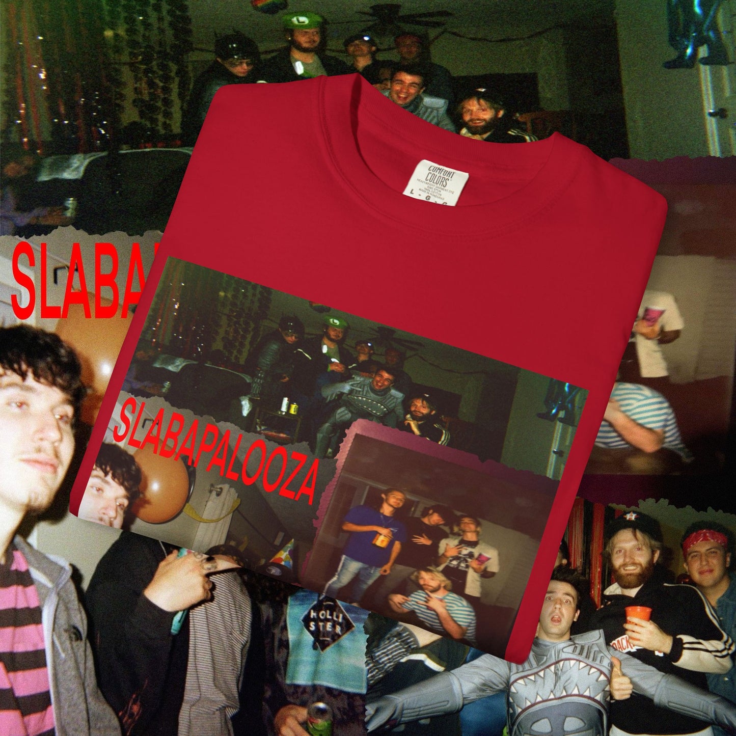 SLABAPALOOZA ALBUM COVER TEE