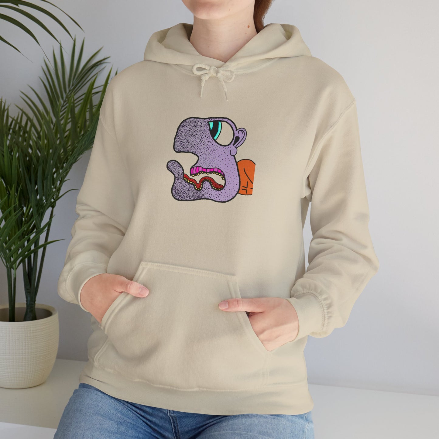MR BLING BLAU HOODIE