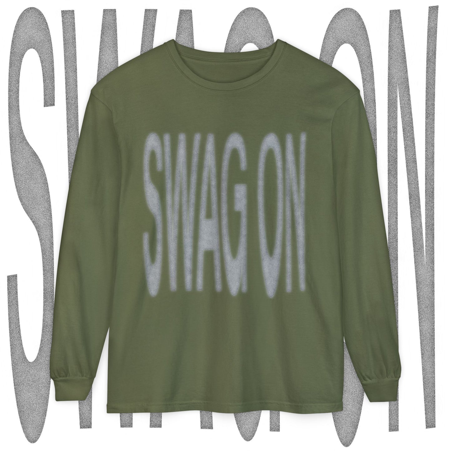 MY SWAG ON SWAG ON LONG SLEEVE TEE