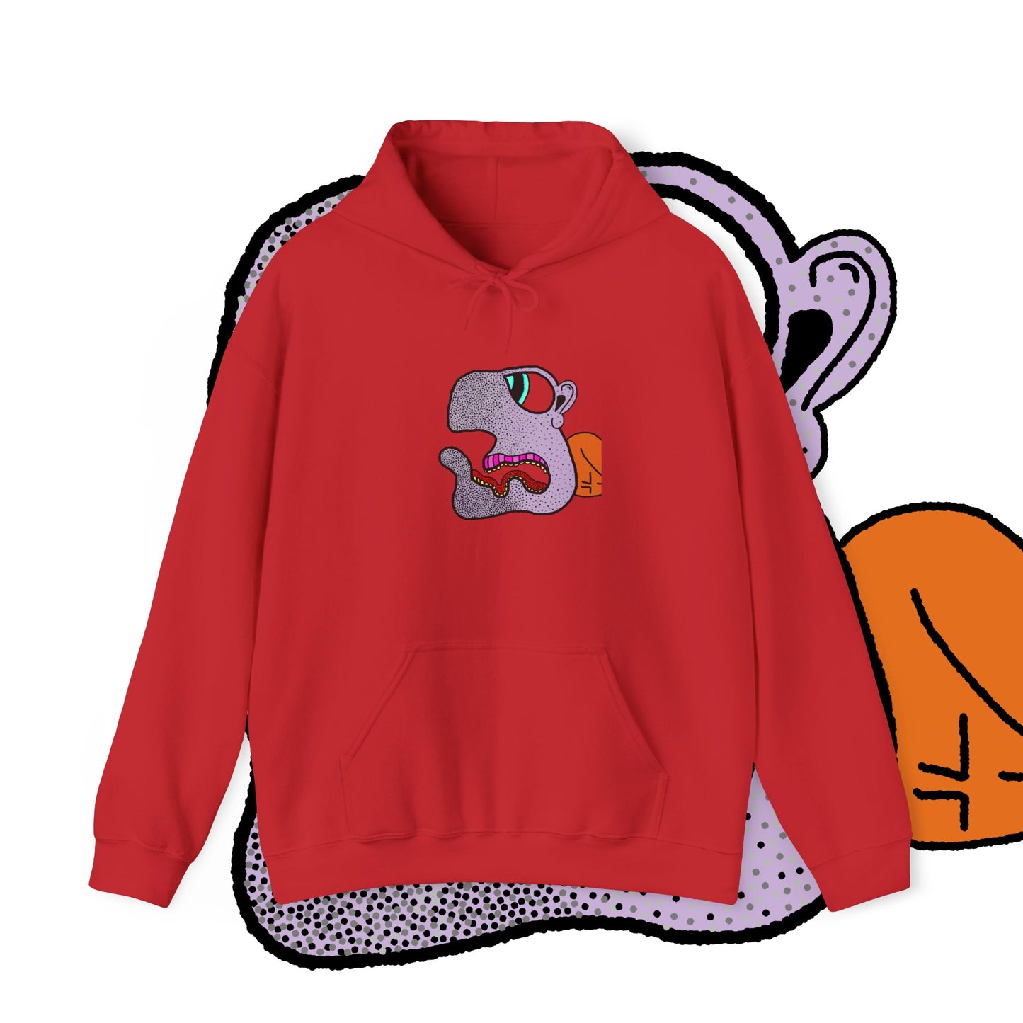 MR BLING BLAU HOODIE