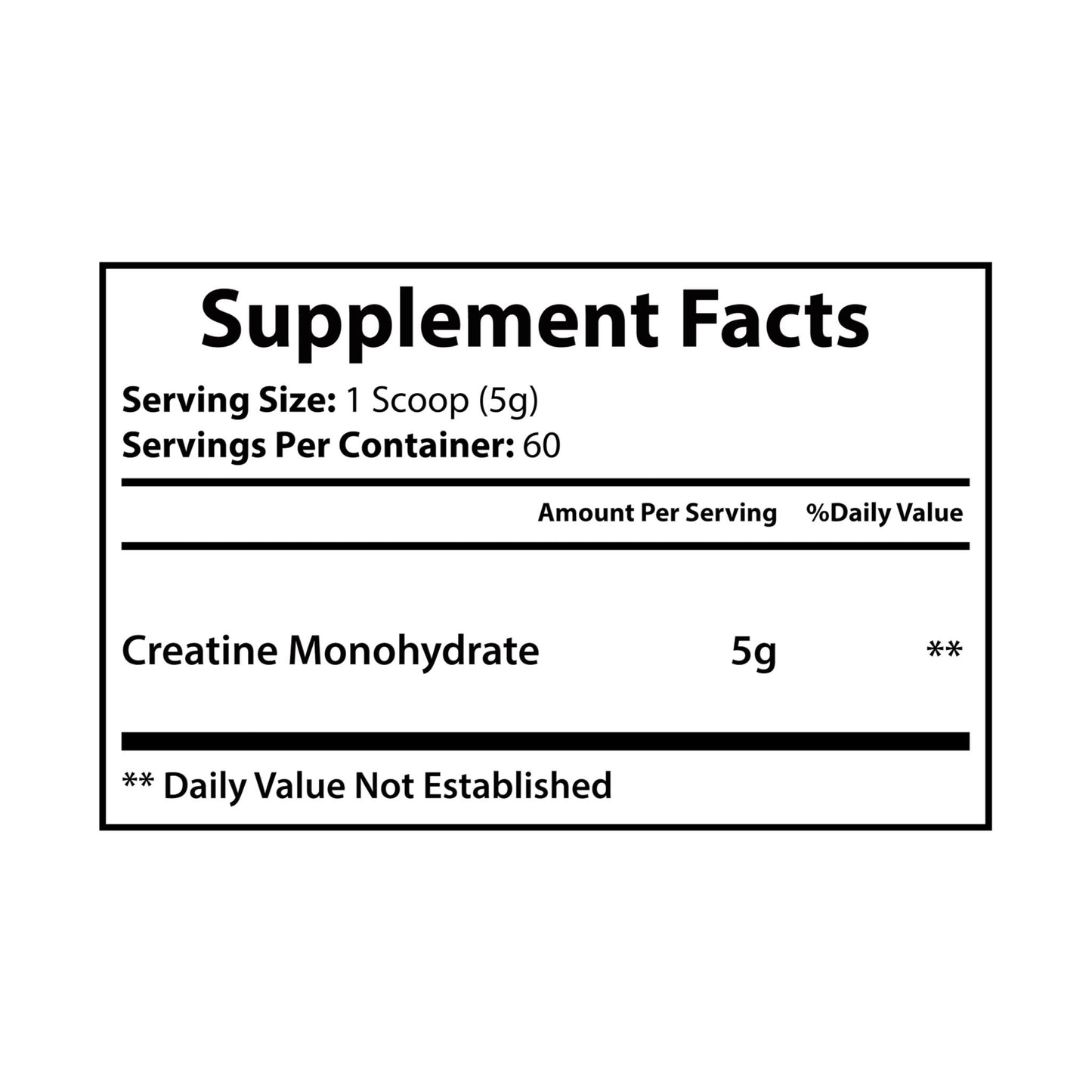 Big Stogie Pumps - Creatine Monohydrate (300g, 10.58oz)