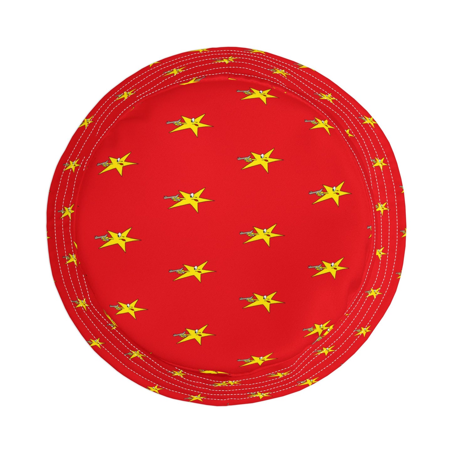 SHOOTING STAR BUCKET HAT (Red)