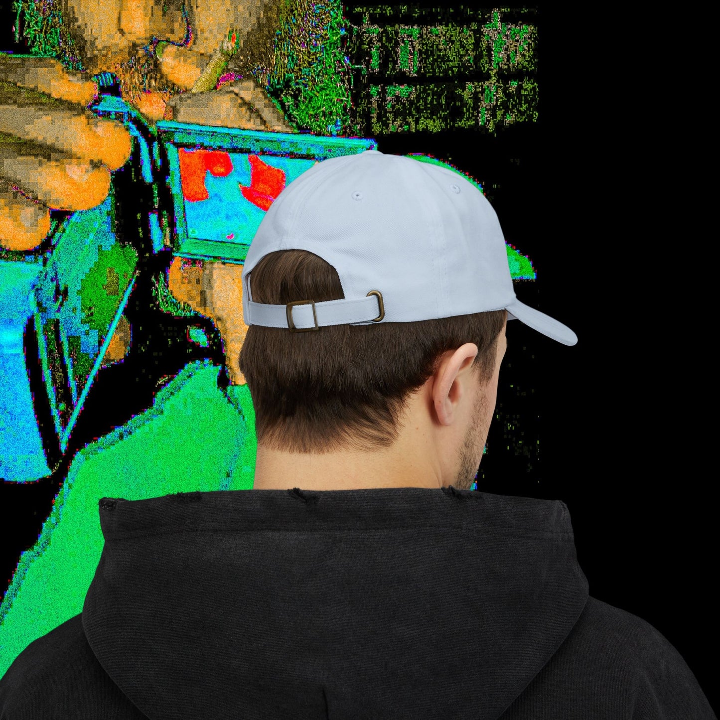 FISH IN WATER DAD HAT