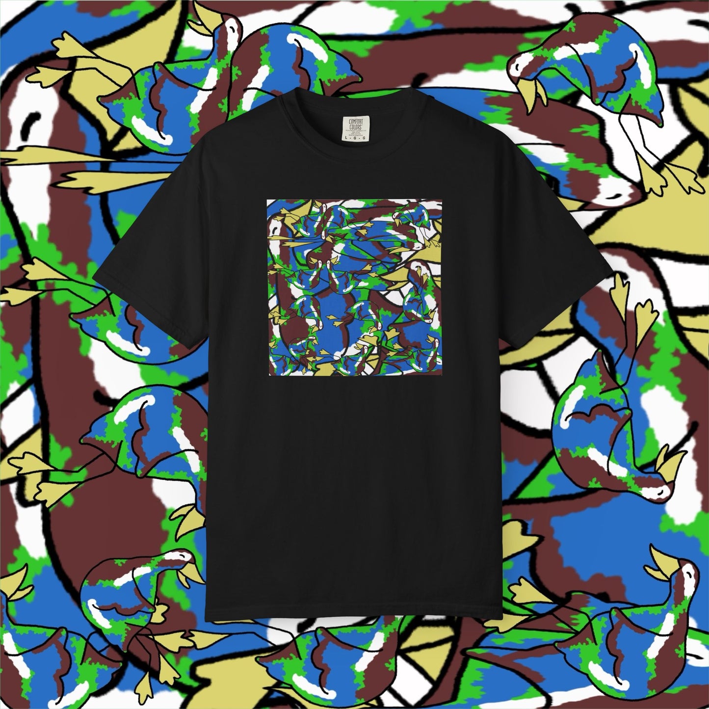 THE WORLD'S BIGGEST FLOWER BOX ALBUM ART TEE