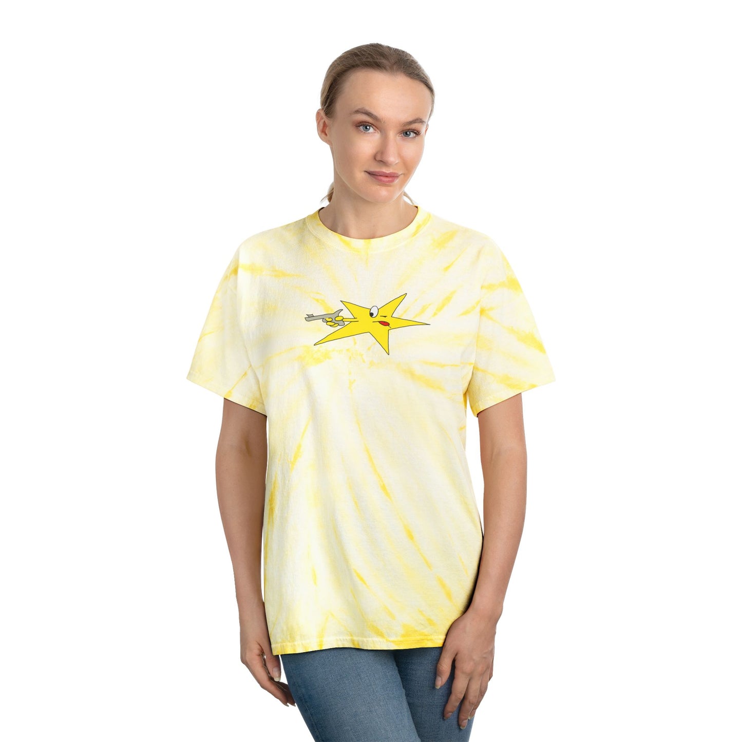 Shooting Star Tie-Dye Tee (Cyclone)