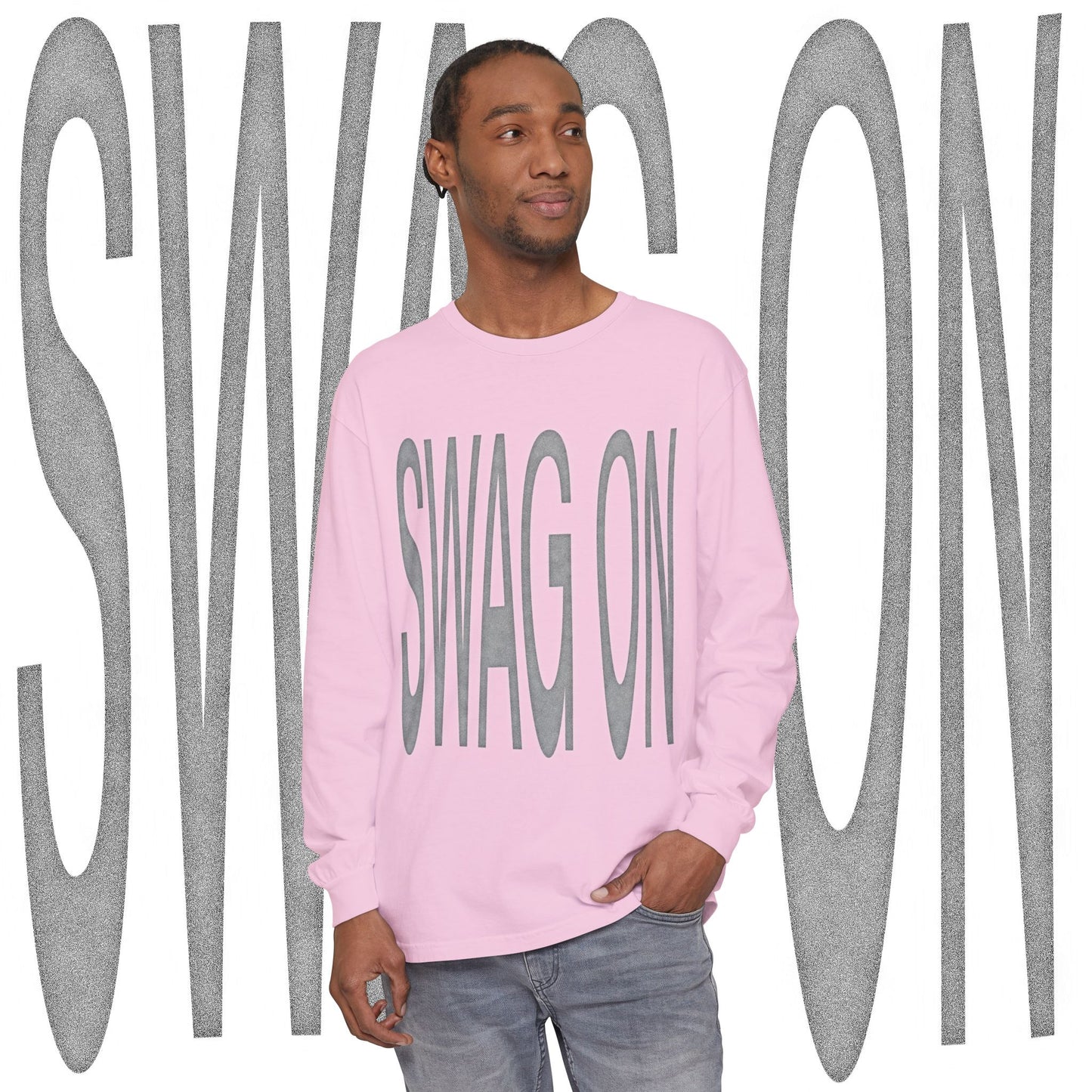 MY SWAG ON SWAG ON LONG SLEEVE TEE