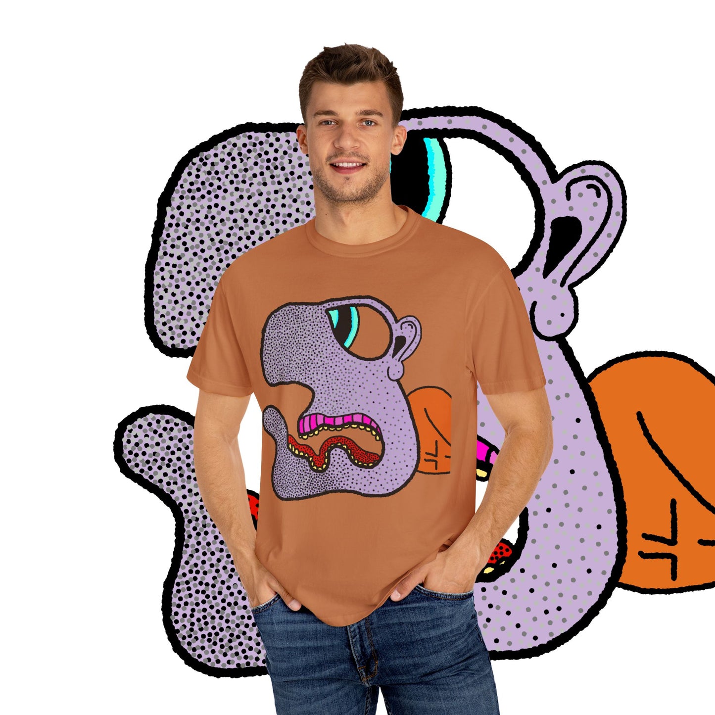 MR. BLING-BLAU TEE