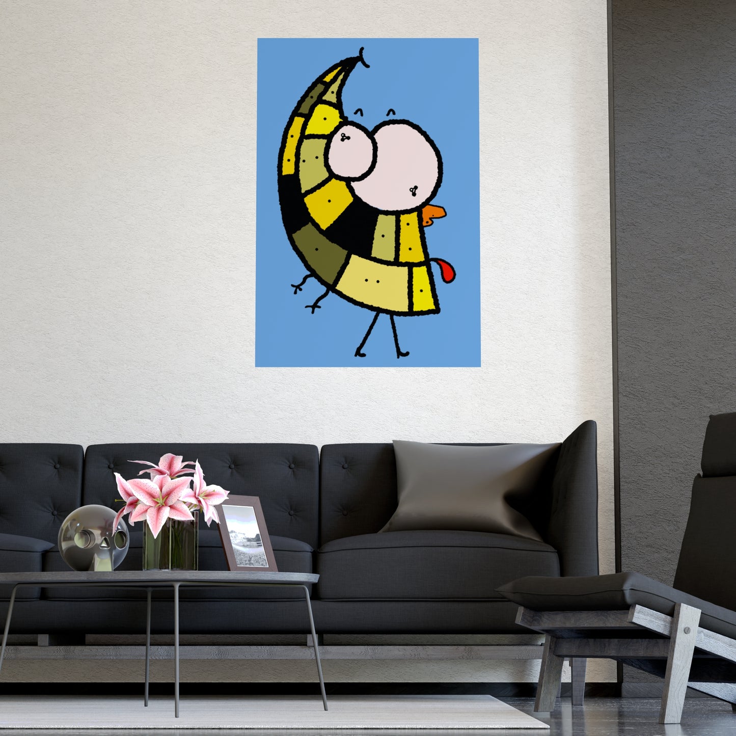 Smiling Moon Poster