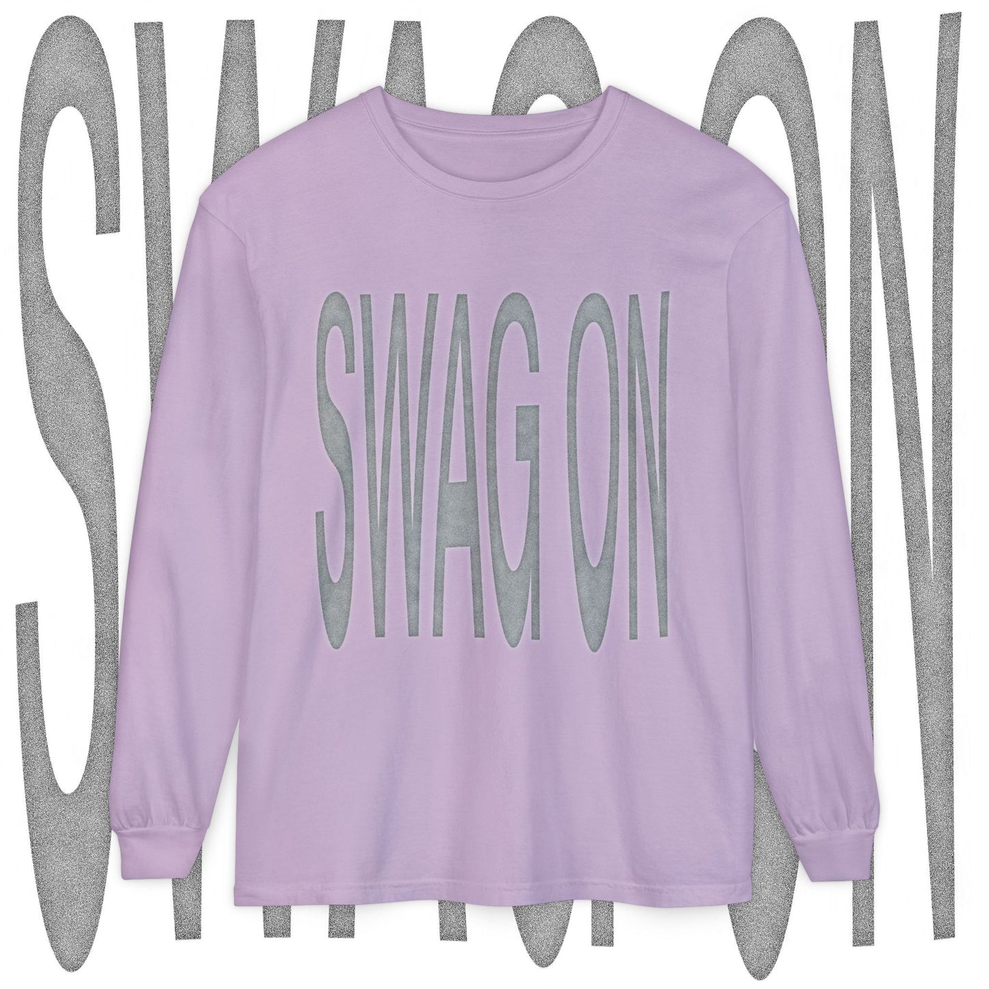 MY SWAG ON SWAG ON LONG SLEEVE TEE