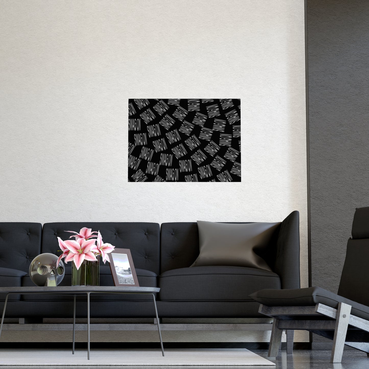 Swag On Poster (Black, Horizontal & Vertical)