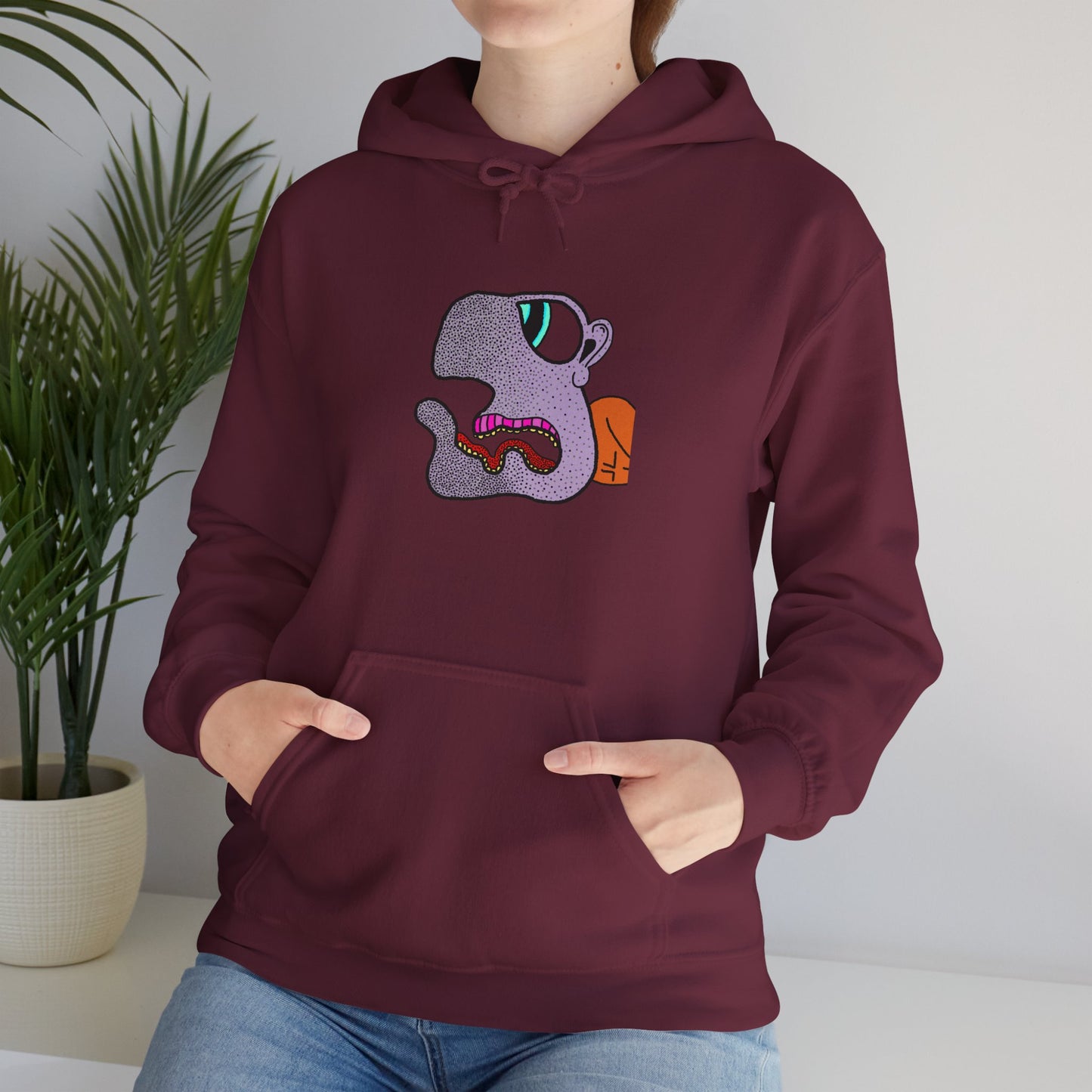 MR BLING BLAU HOODIE