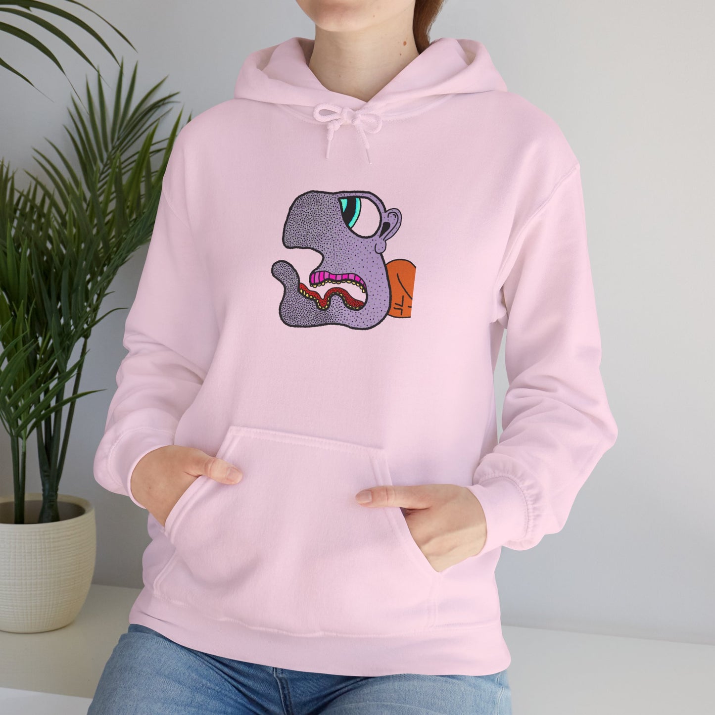 MR BLING BLAU HOODIE