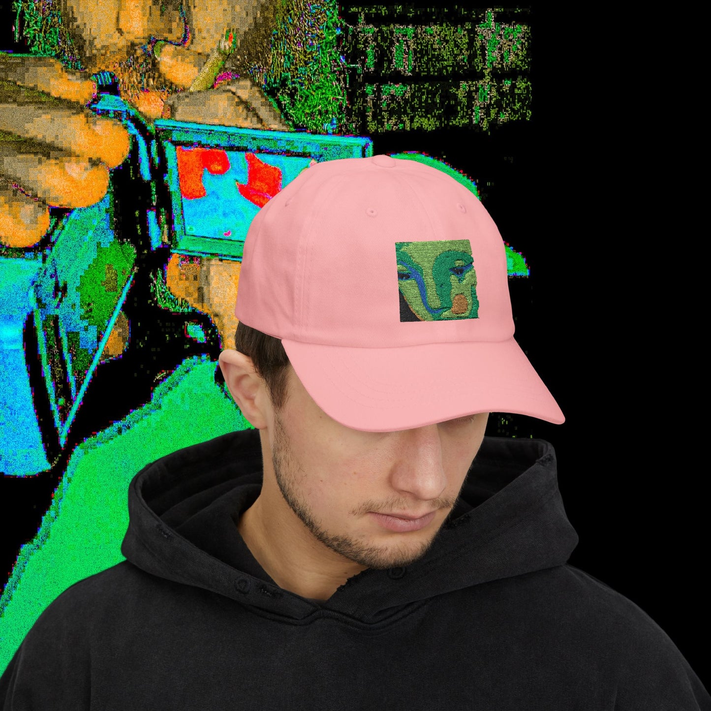 FISH IN WATER DAD HAT