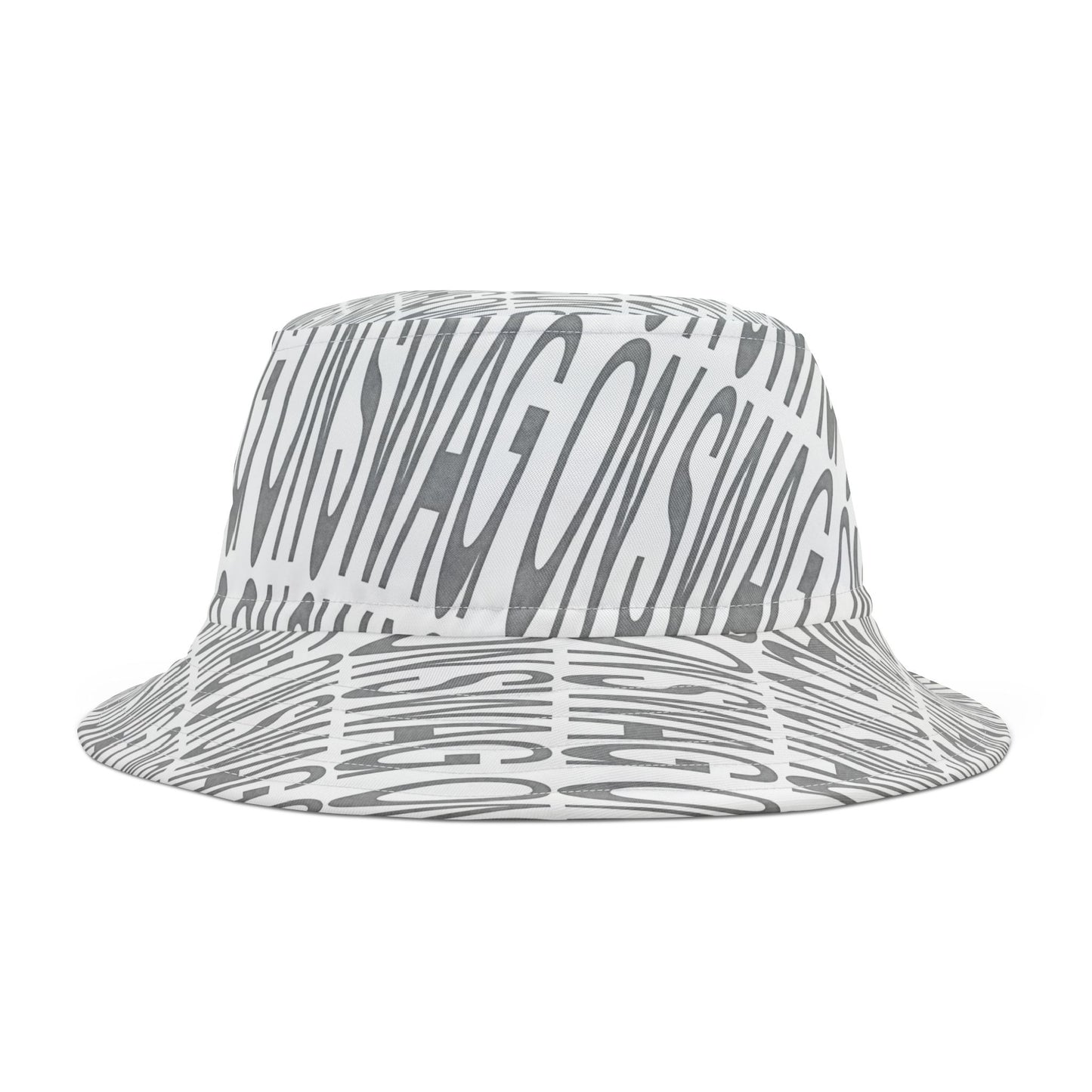 SWAG ON BUCKET HAT (White)