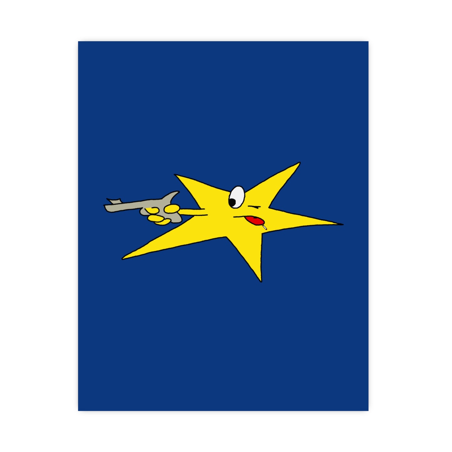 Shooting Star Matte Posters (Vertical & Horizontal)