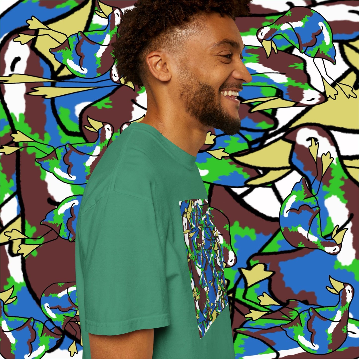 THE WORLD'S BIGGEST FLOWER BOX ALBUM ART TEE
