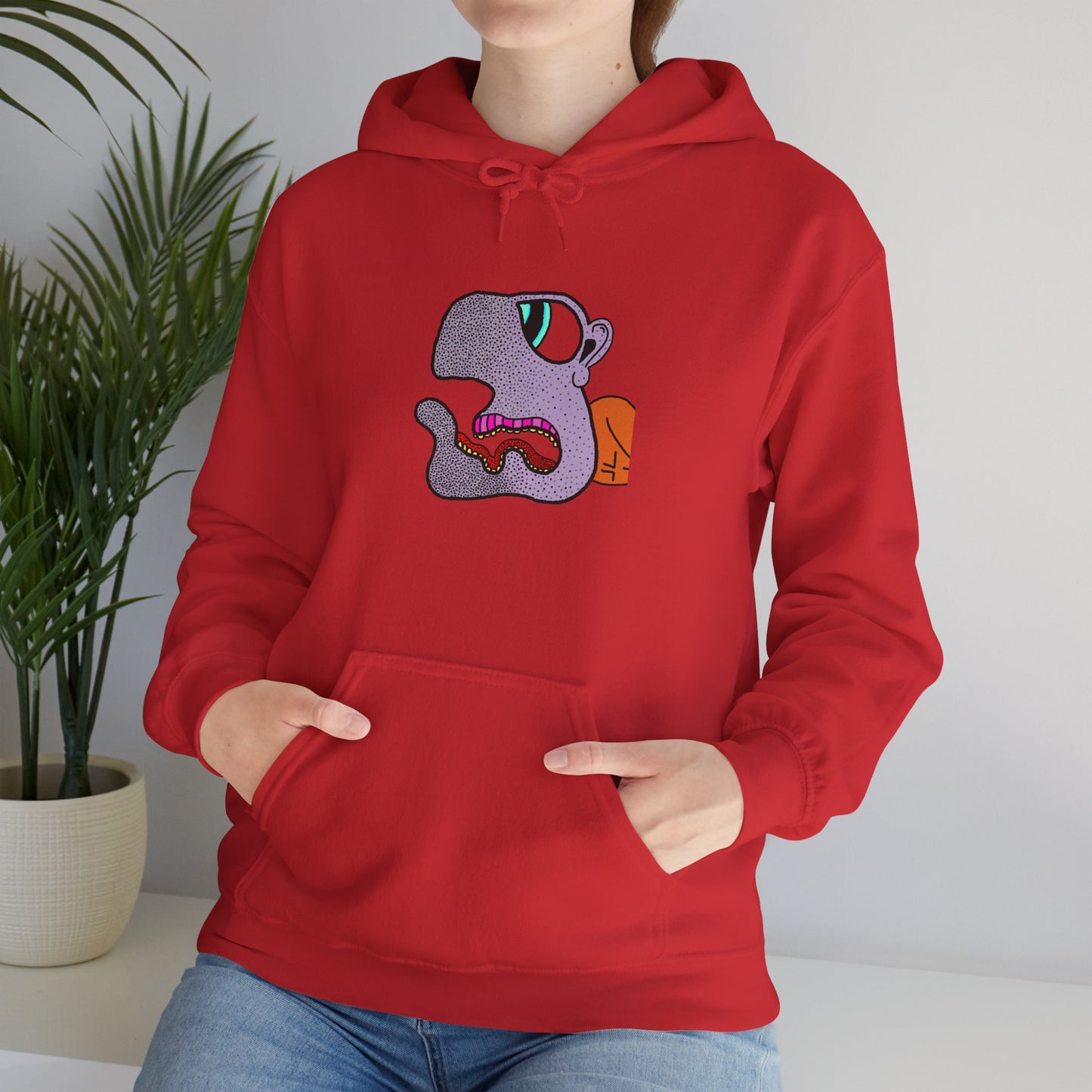 MR BLING BLAU HOODIE