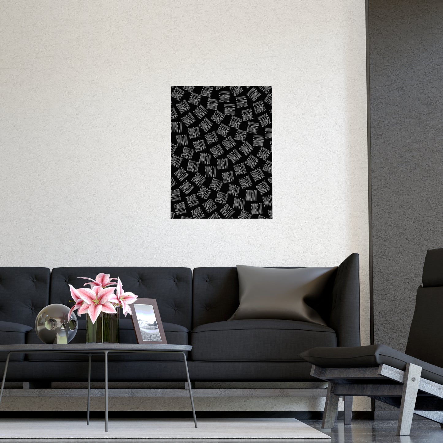 Swag On Poster (Black, Horizontal & Vertical)