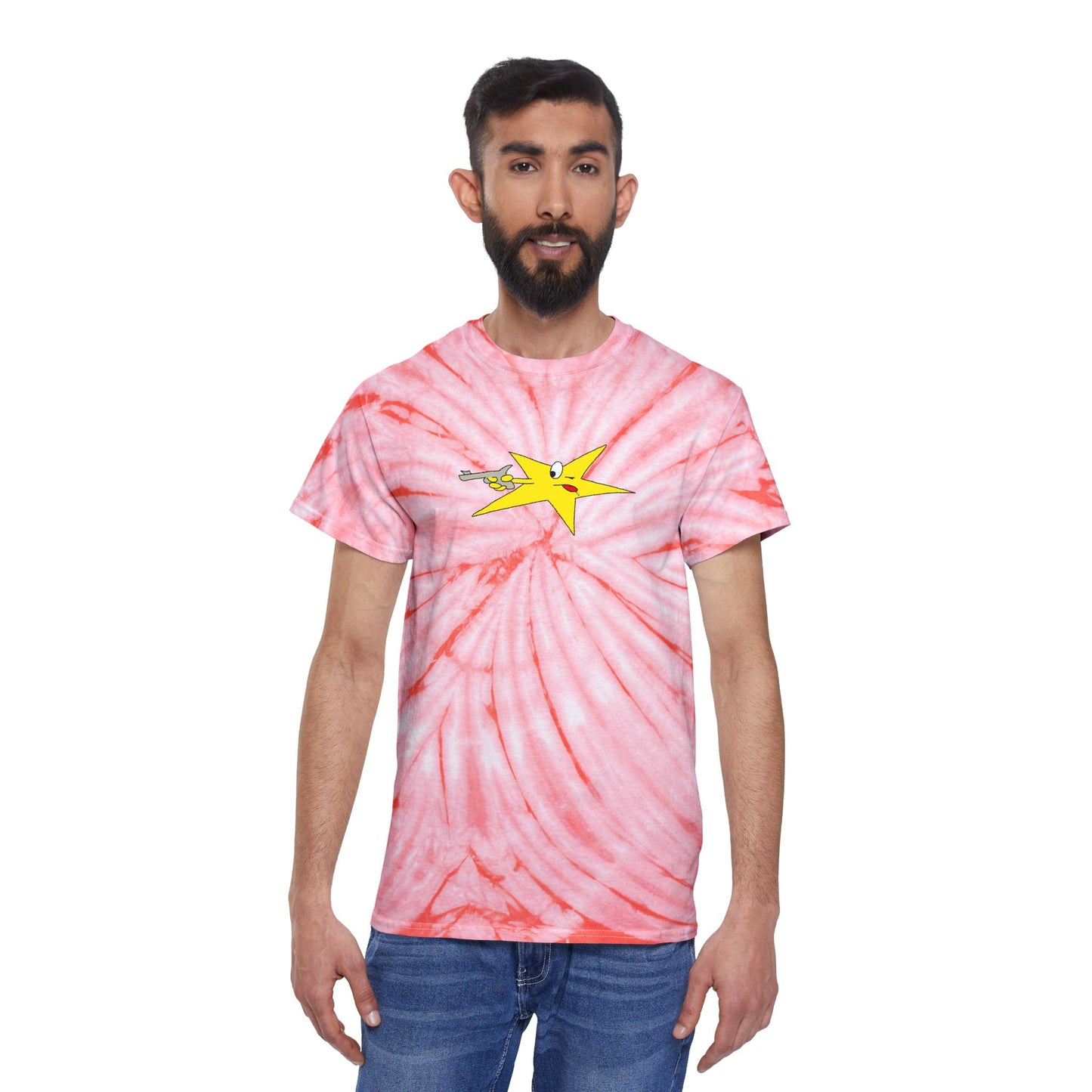 Shooting Star Tie-Dye Tee (Cyclone)