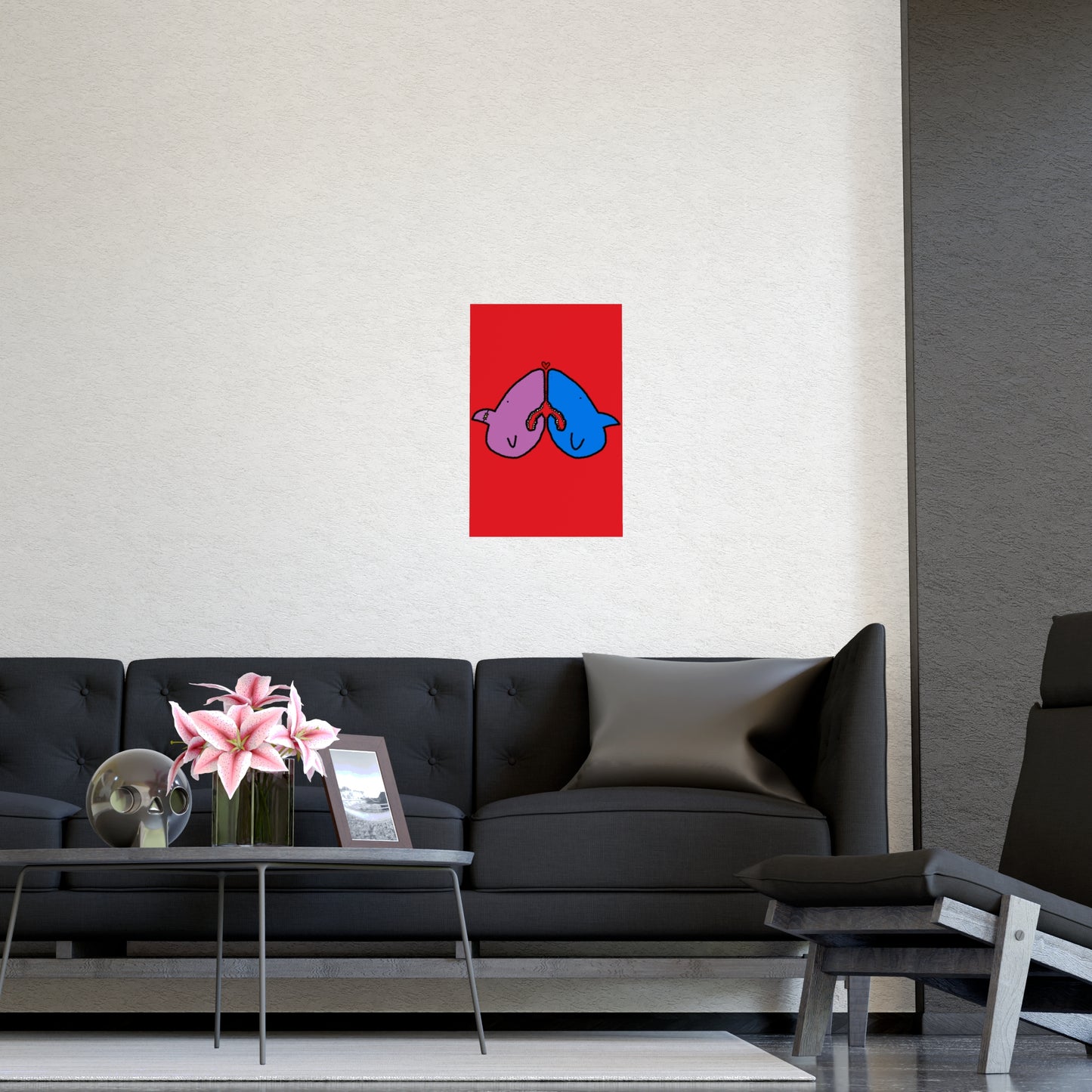 Shark Love Poster