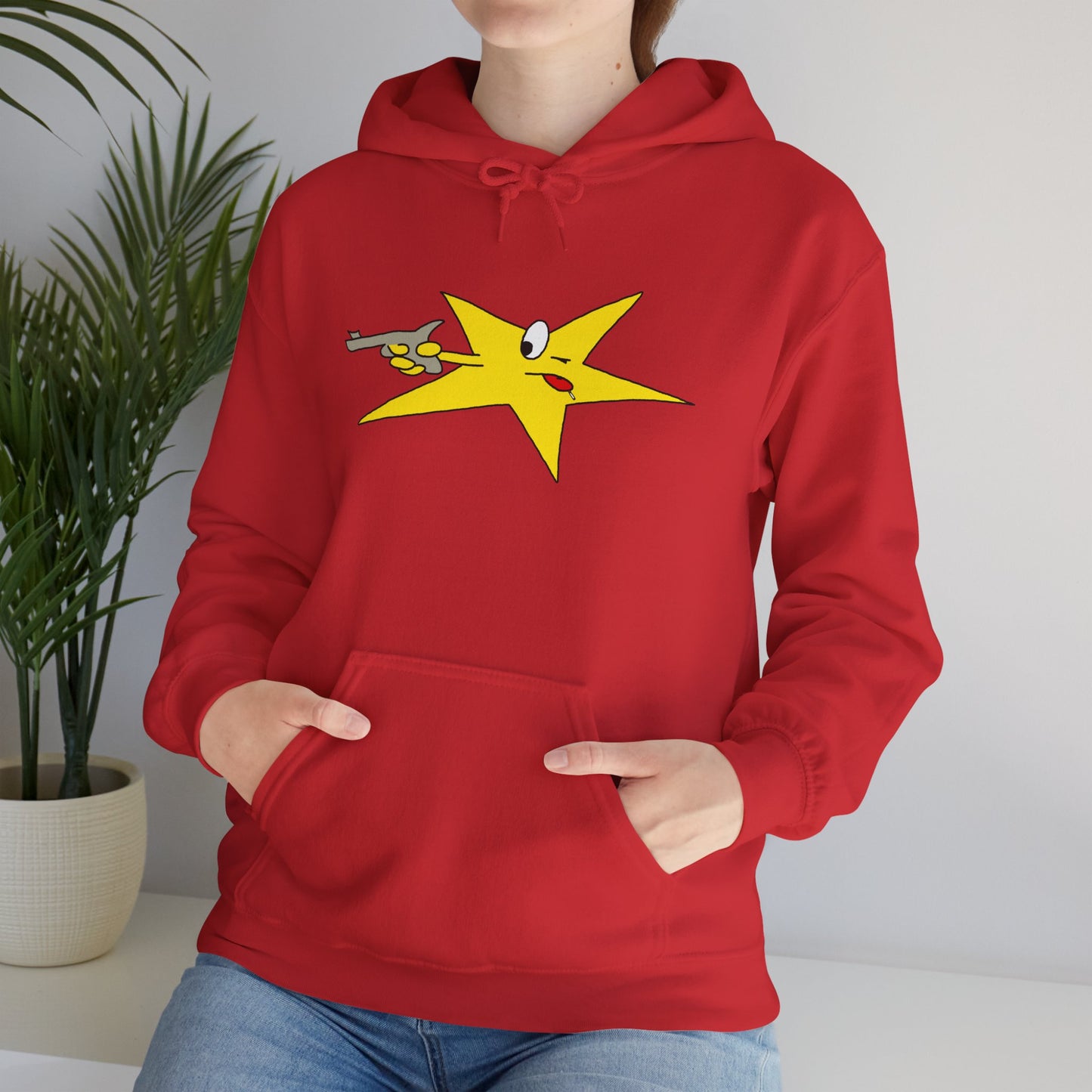SHOOTING STAR HOODED SWEATSHIRT