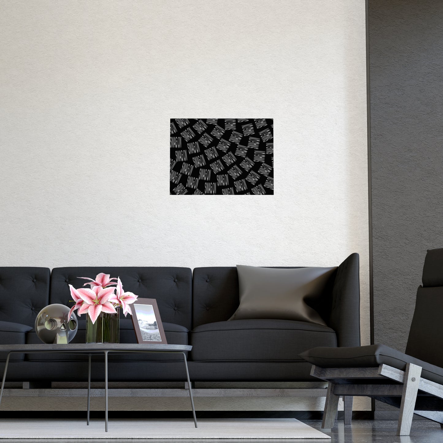 Swag On Poster (Black, Horizontal & Vertical)