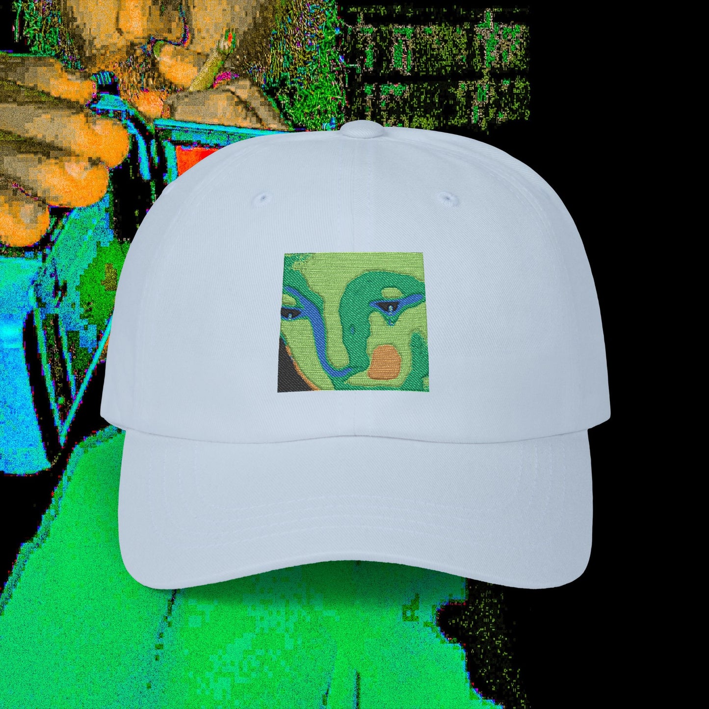FISH IN WATER DAD HAT