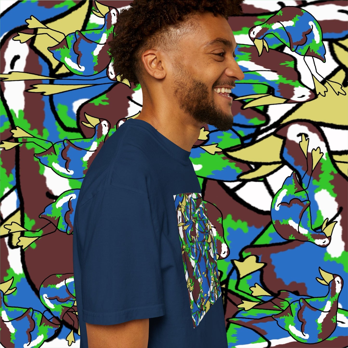 THE WORLD'S BIGGEST FLOWER BOX ALBUM ART TEE