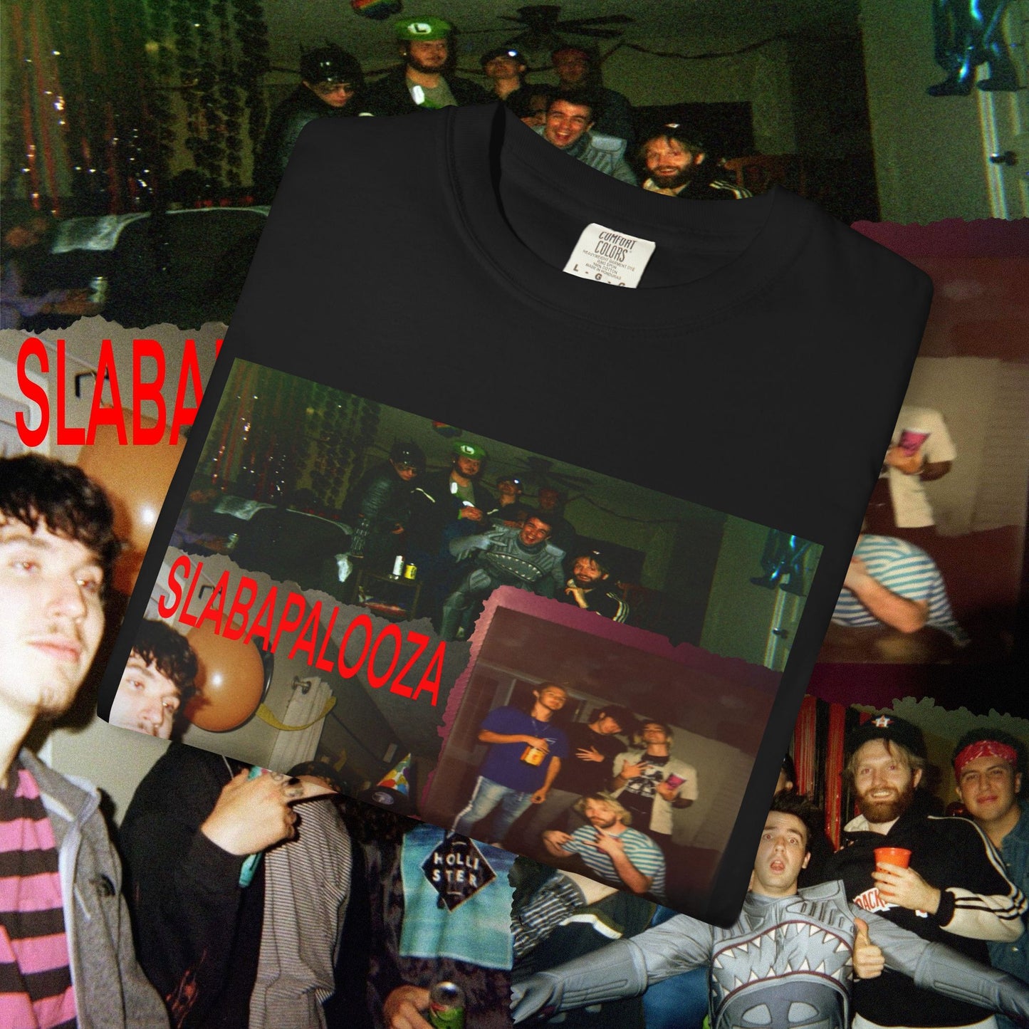 SLABAPALOOZA ALBUM COVER TEE
