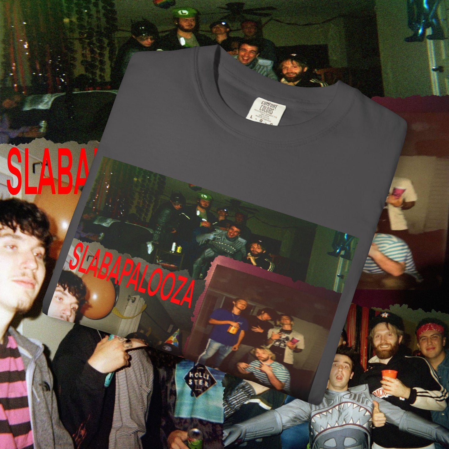 SLABAPALOOZA ALBUM COVER TEE