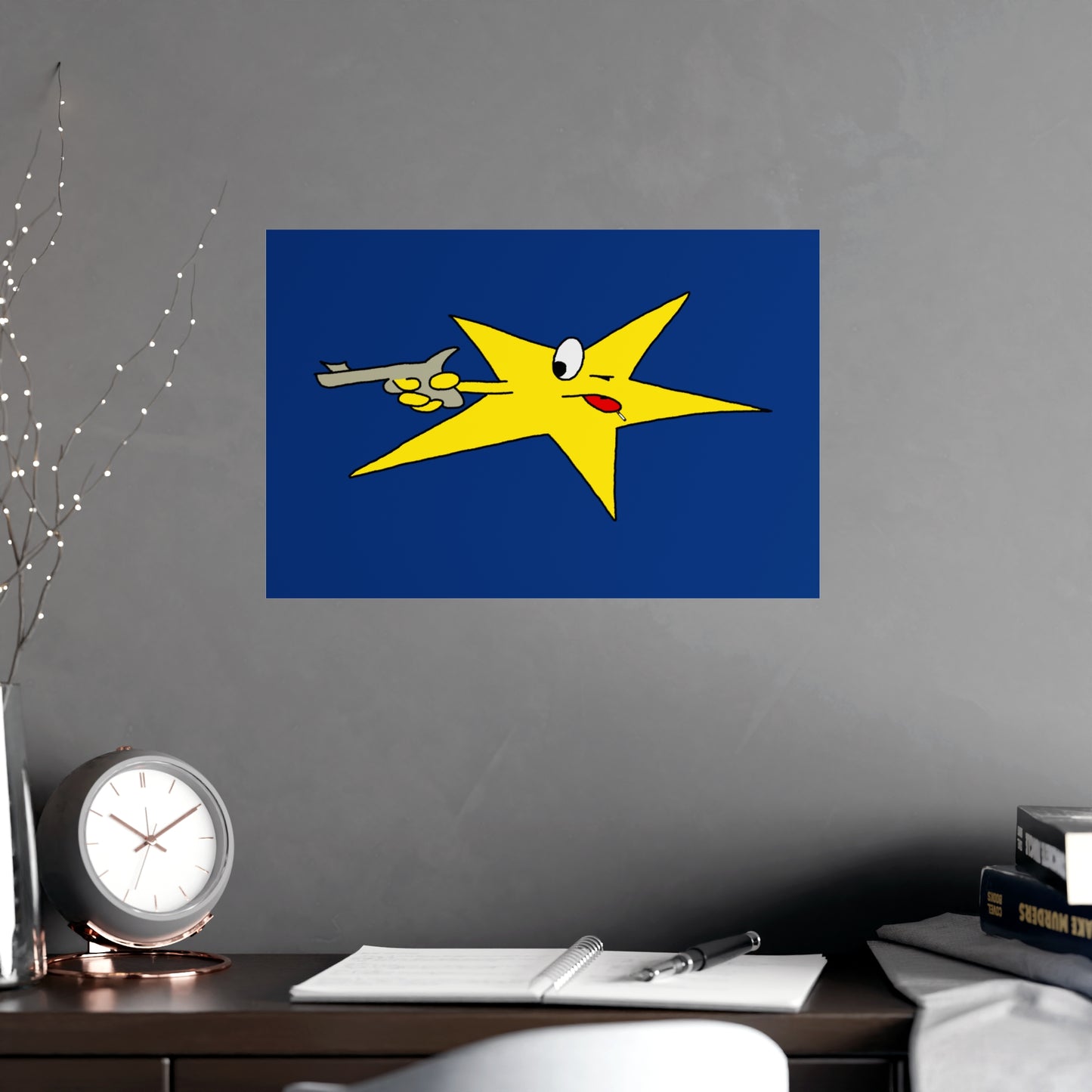 Shooting Star Matte Posters (Vertical & Horizontal)