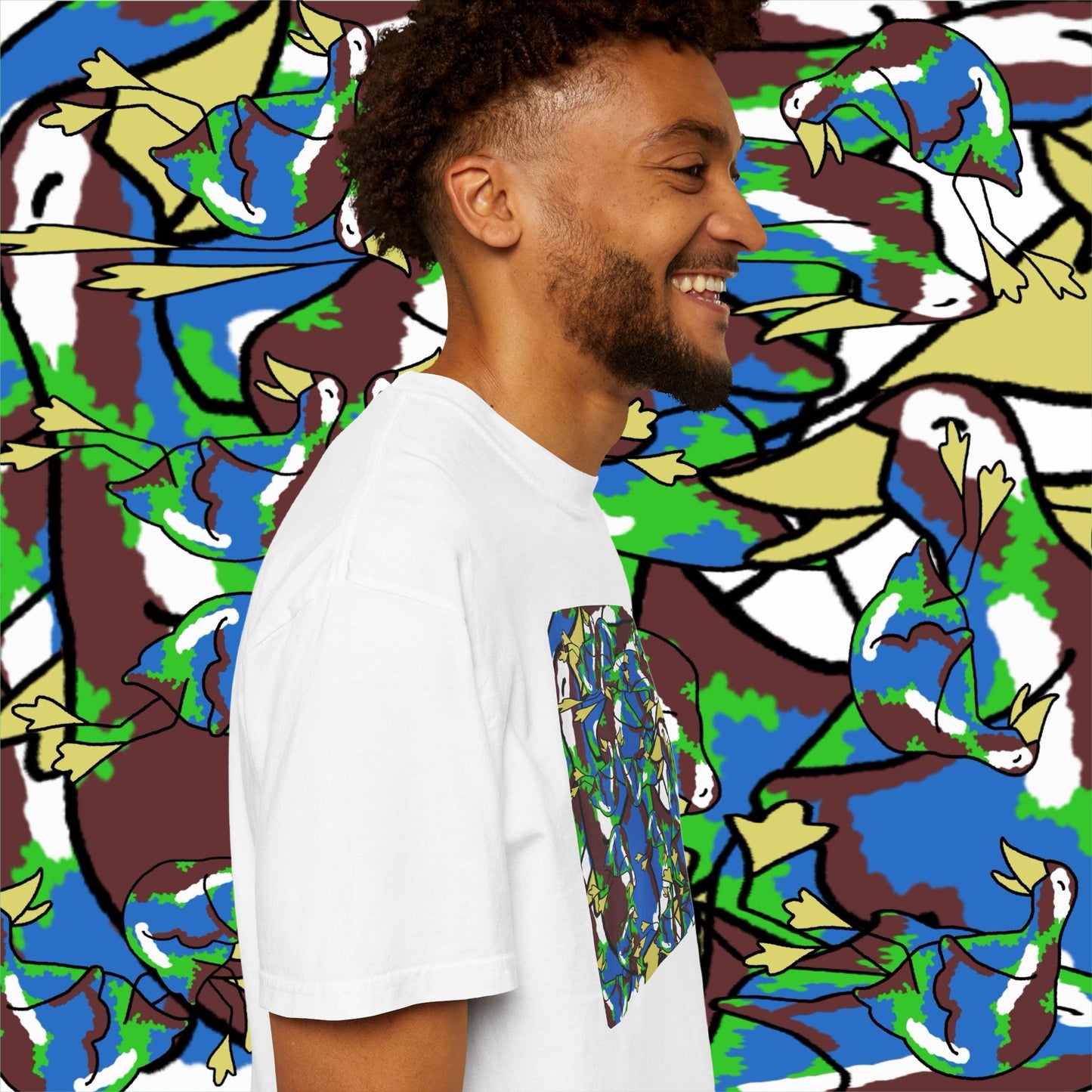 THE WORLD'S BIGGEST FLOWER BOX ALBUM ART TEE