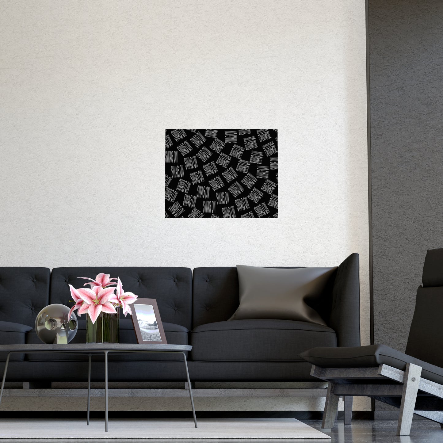 Swag On Poster (Black, Horizontal & Vertical)