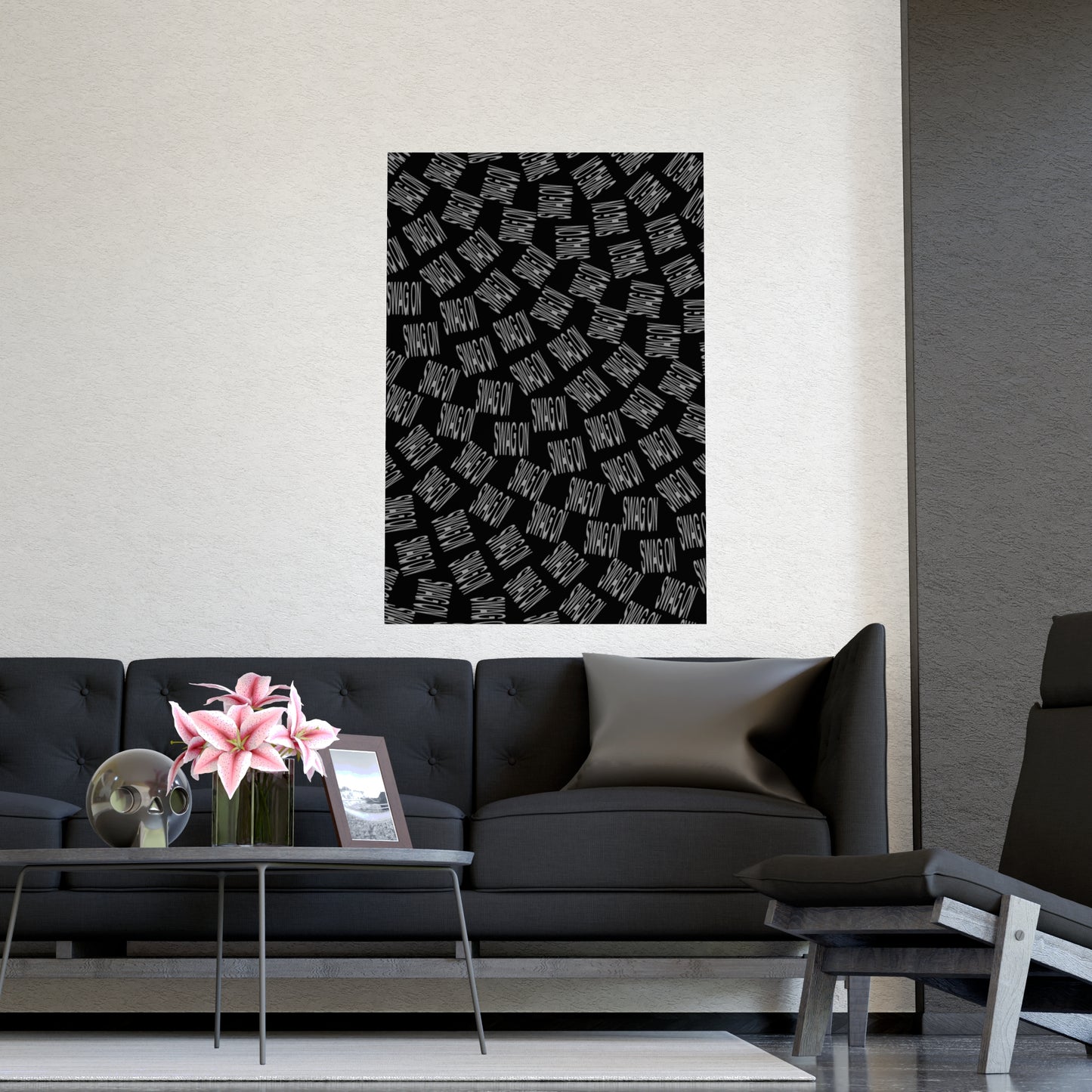 Swag On Poster (Black, Horizontal & Vertical)