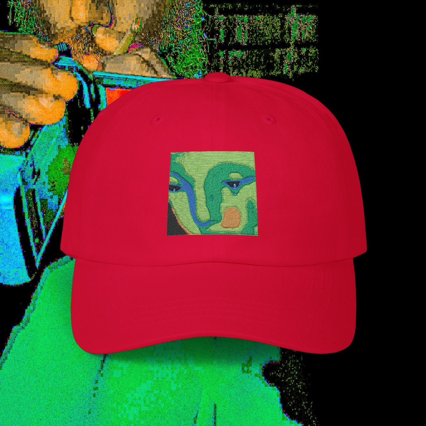 FISH IN WATER DAD HAT