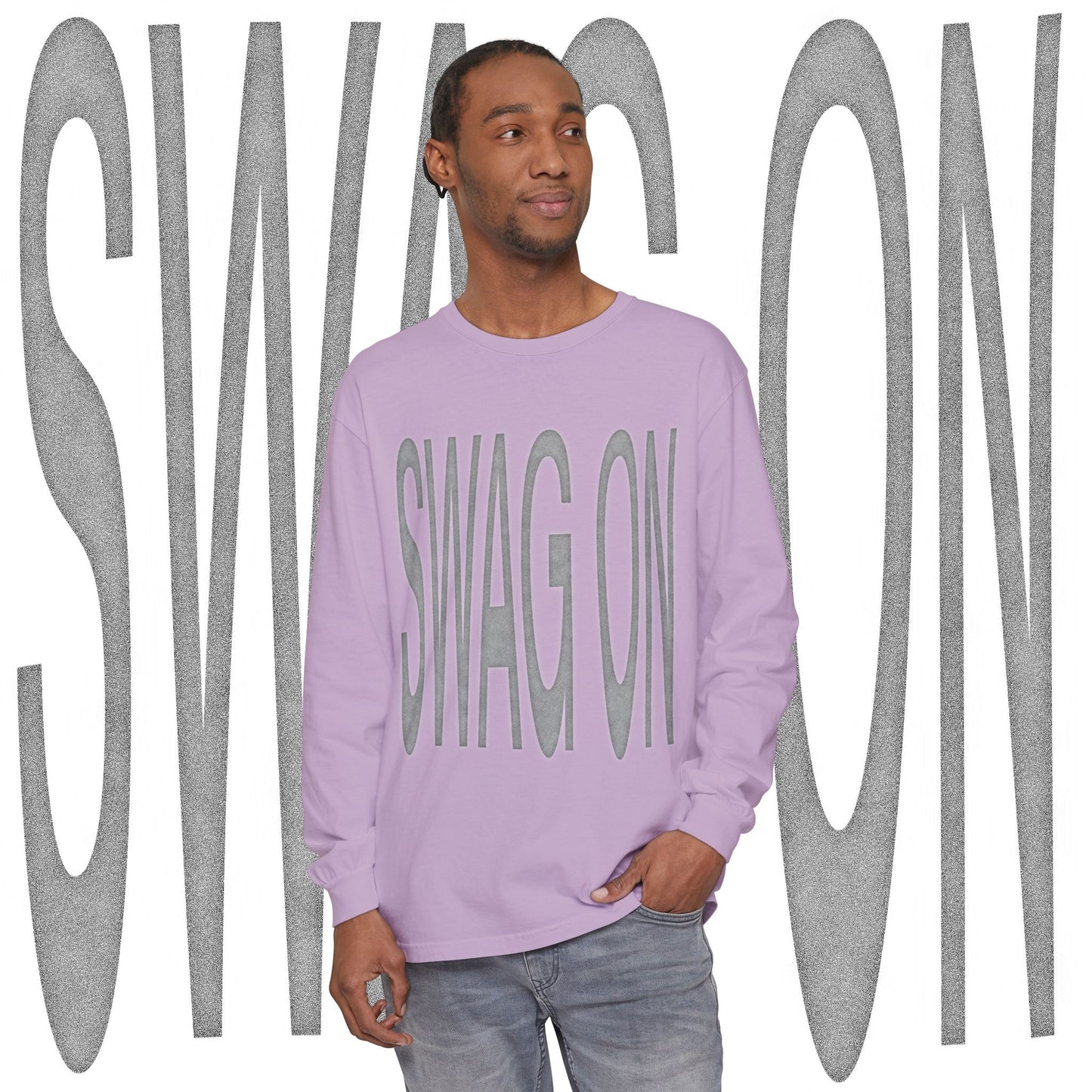 MY SWAG ON SWAG ON LONG SLEEVE TEE