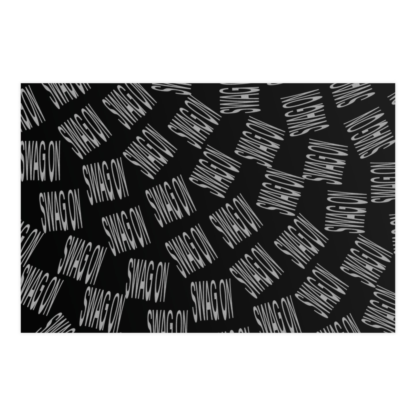 Swag On Poster (Black, Horizontal & Vertical)