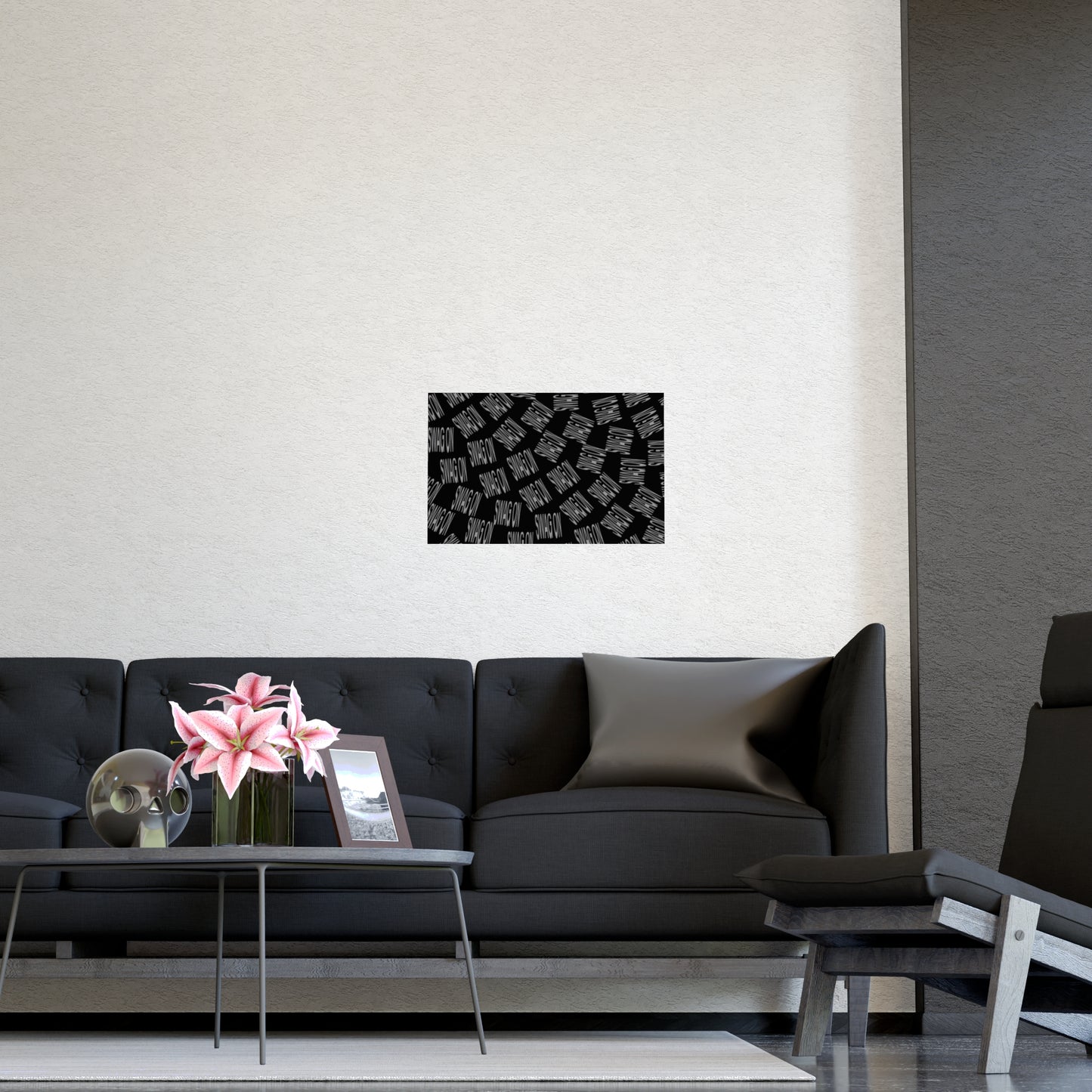 Swag On Poster (Black, Horizontal & Vertical)