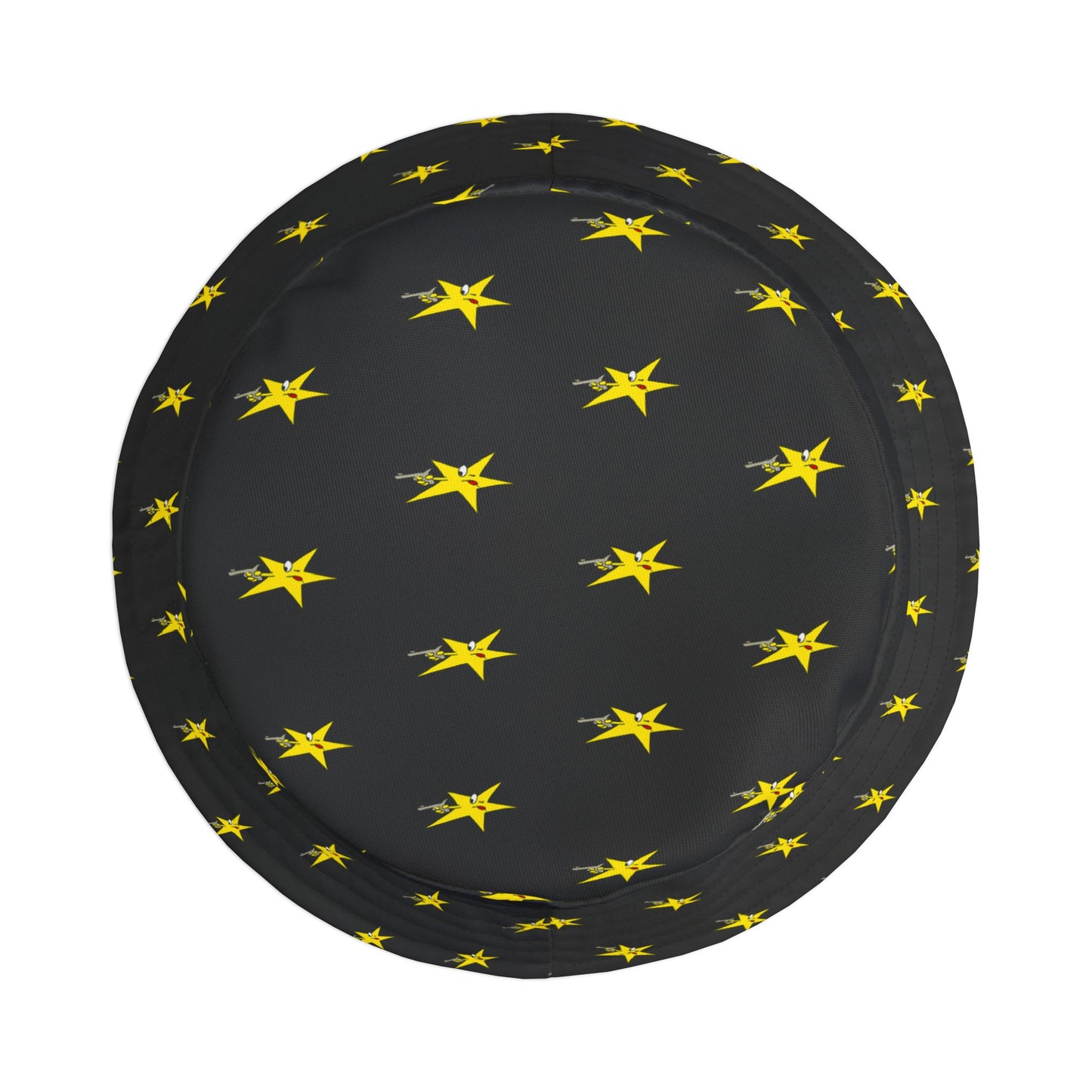 SHOOTING STAR BUCKET HAT (Black)