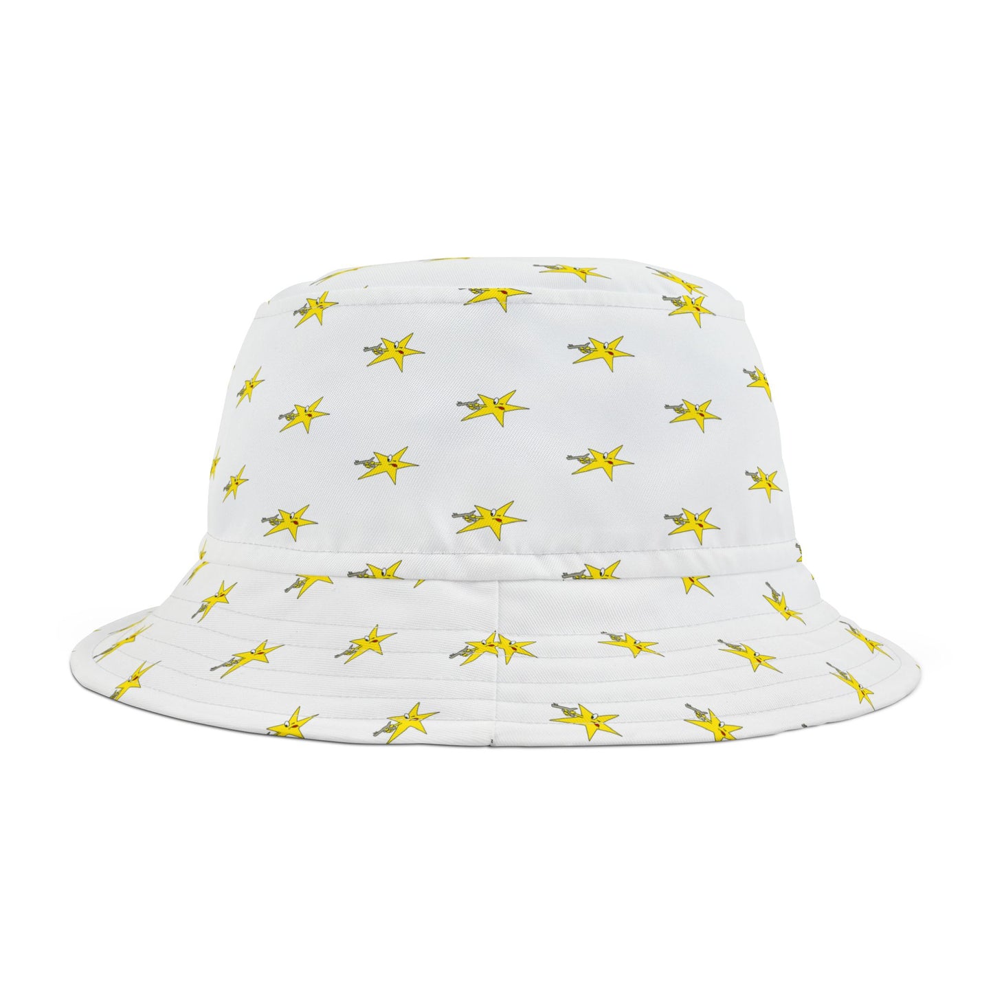 SHOOTING STAR BUCKET HAT (White)