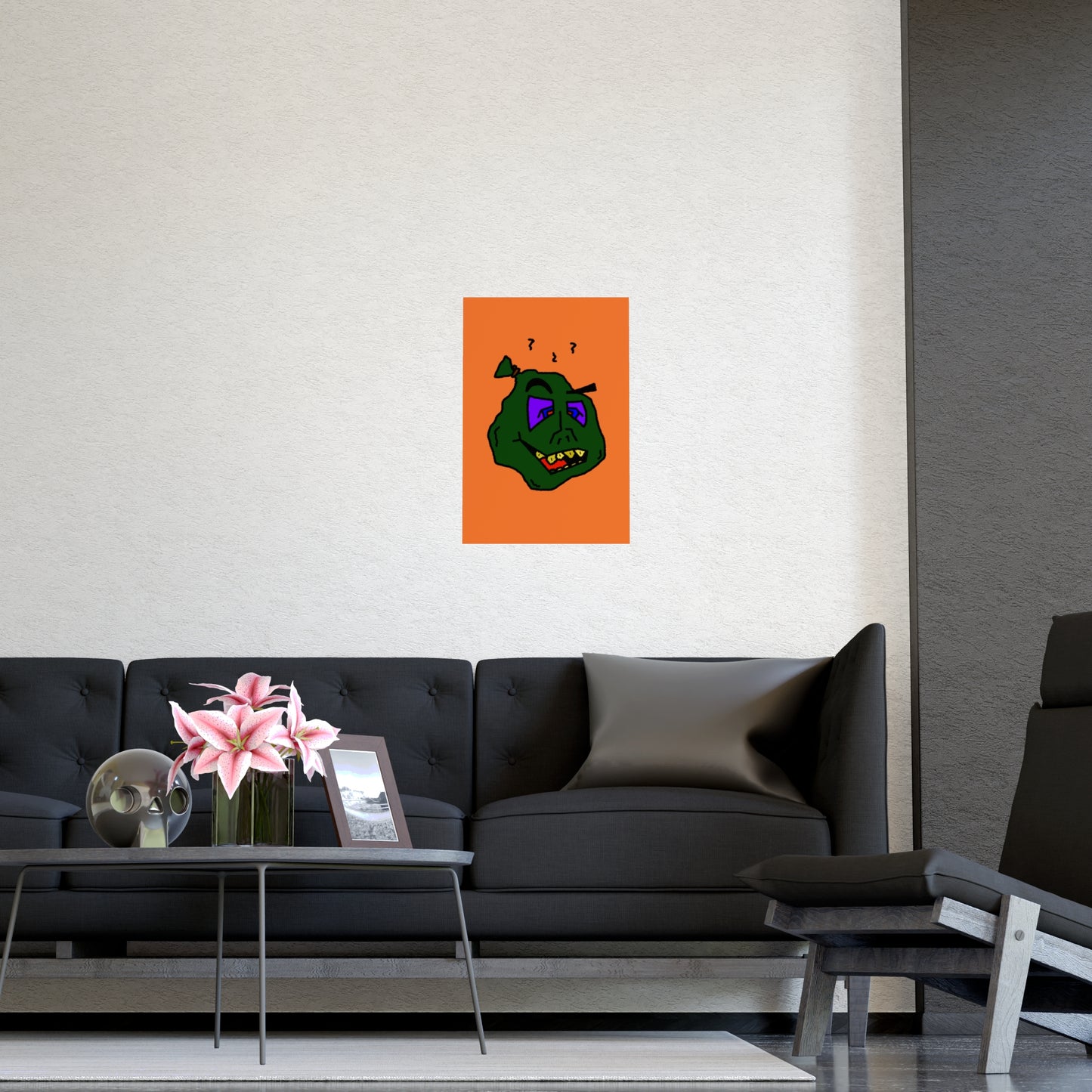Garbage Vertical Matte Posters