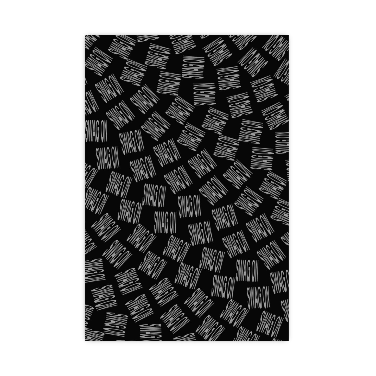 Swag On Poster (Black, Horizontal & Vertical)