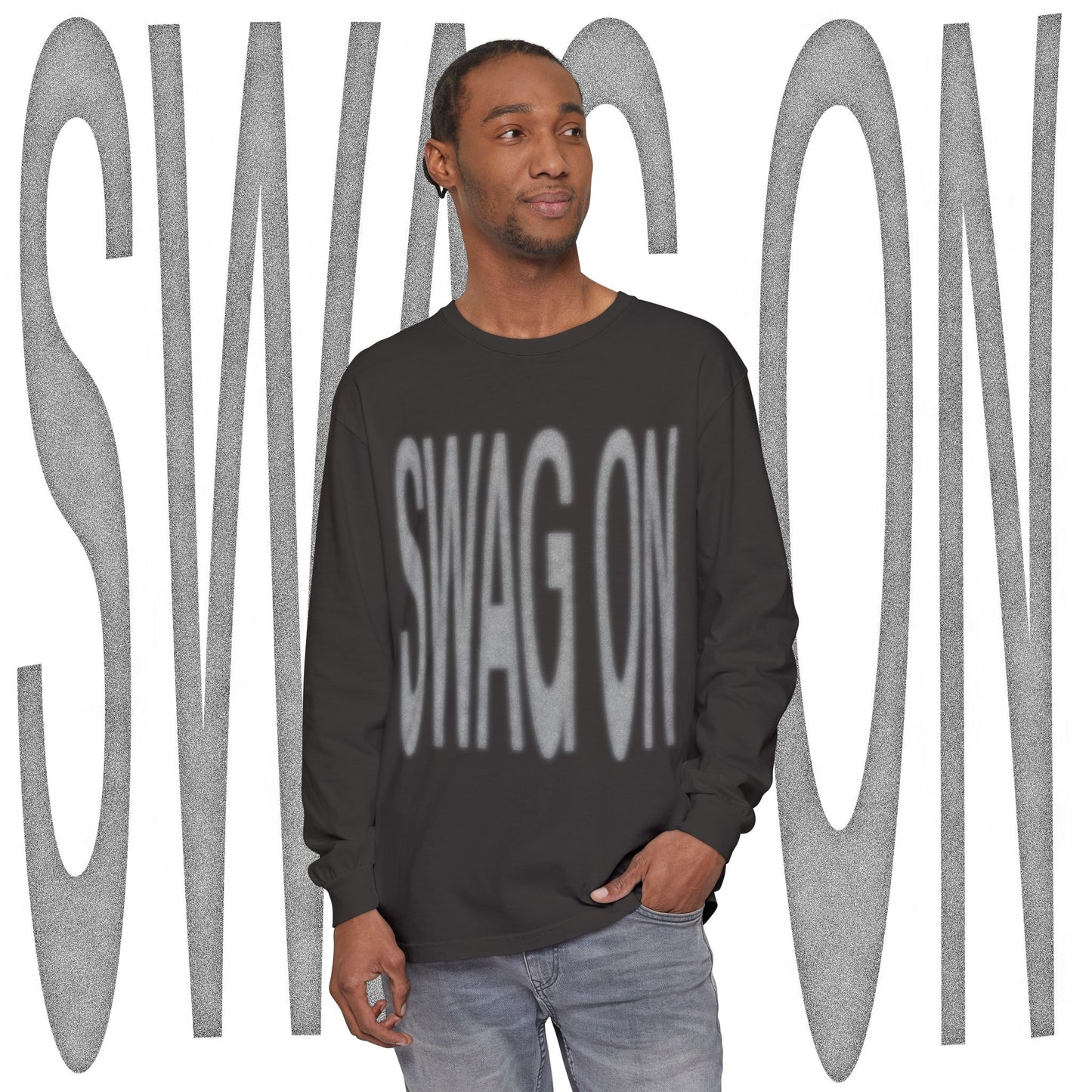MY SWAG ON SWAG ON LONG SLEEVE TEE
