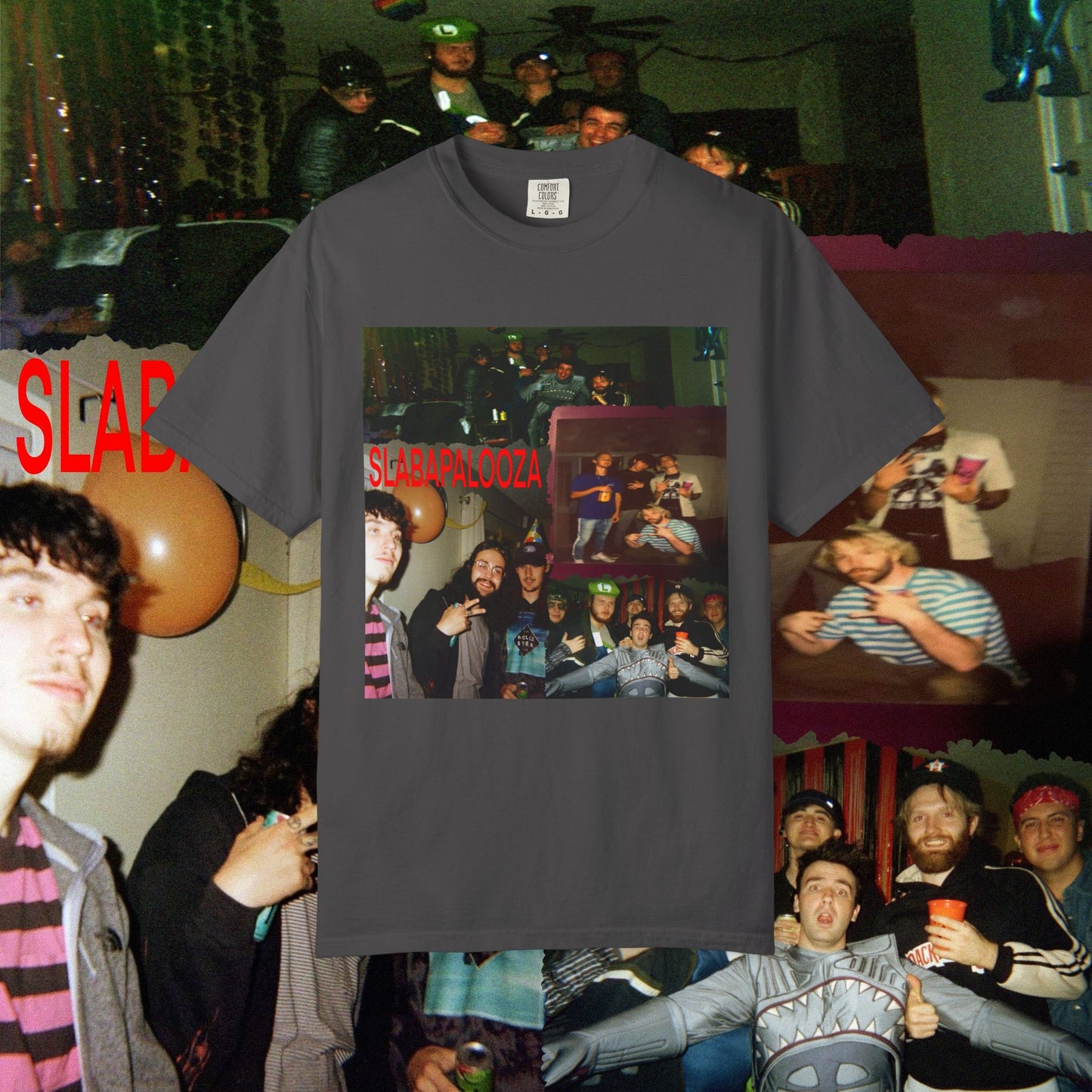 SLABAPALOOZA ALBUM COVER TEE