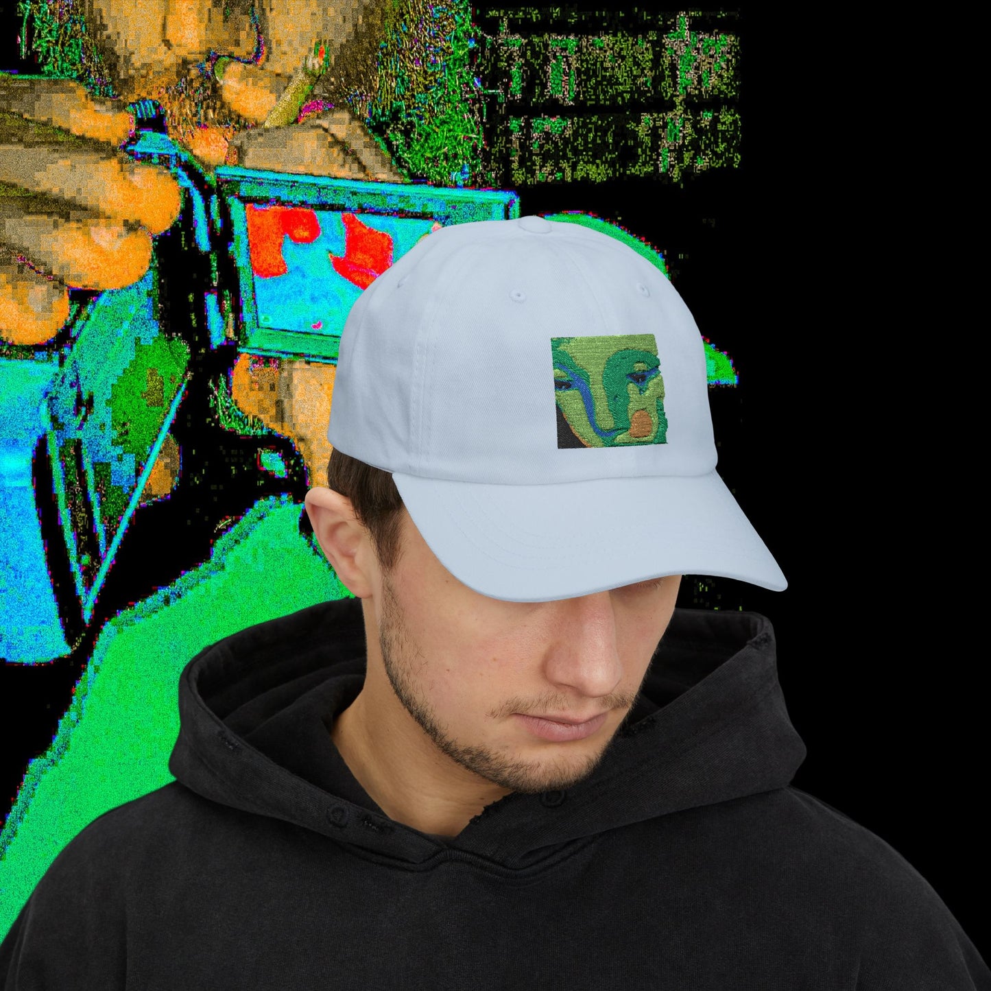 FISH IN WATER DAD HAT