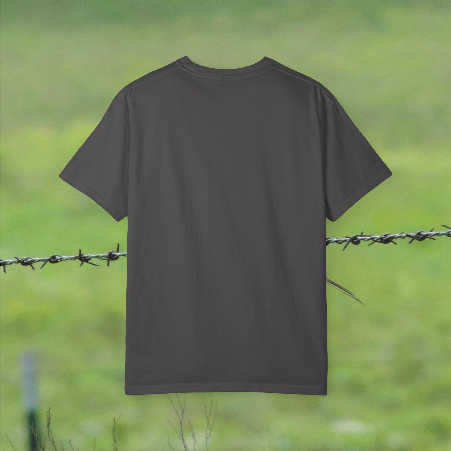 THE RESILIENCE OF A BIRD ON BARBWIRE ALBUM COVER TEE