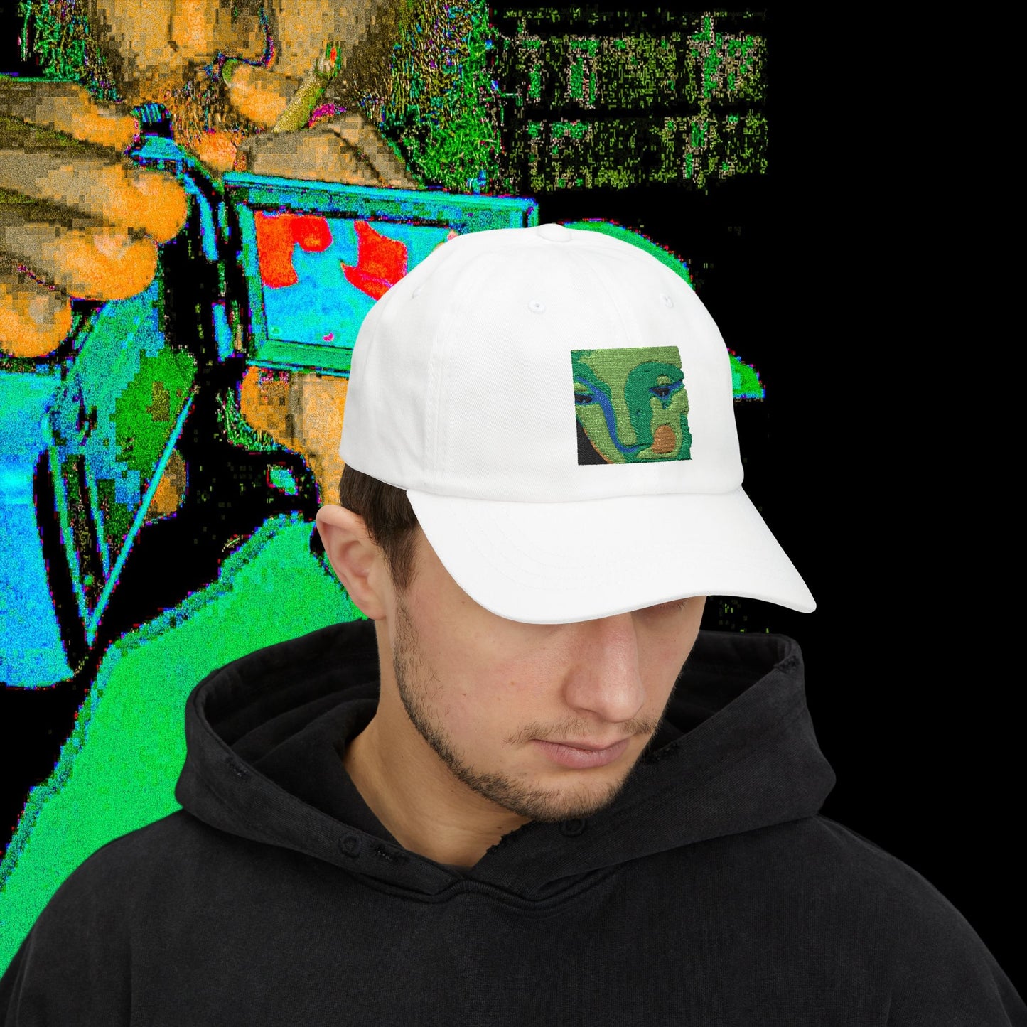 FISH IN WATER DAD HAT