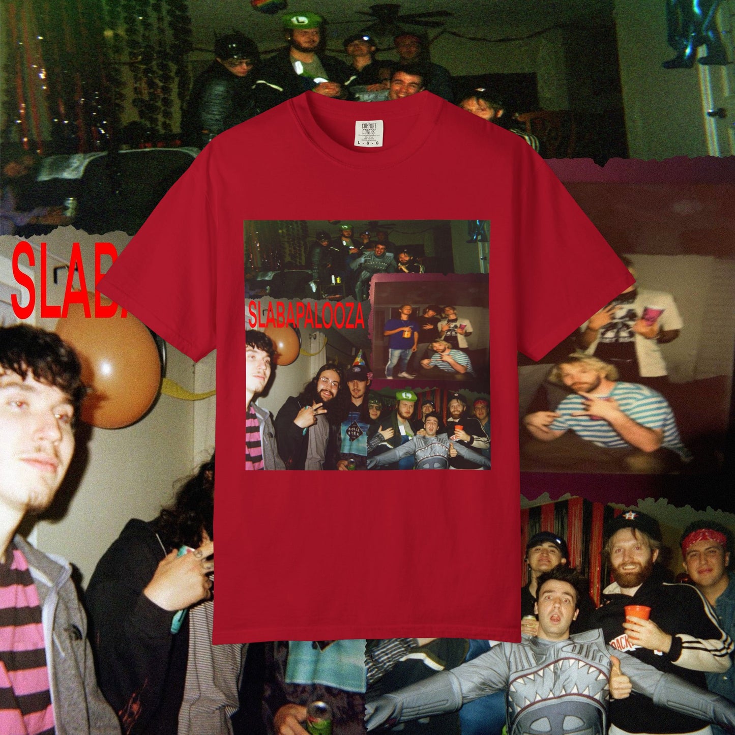 SLABAPALOOZA ALBUM COVER TEE