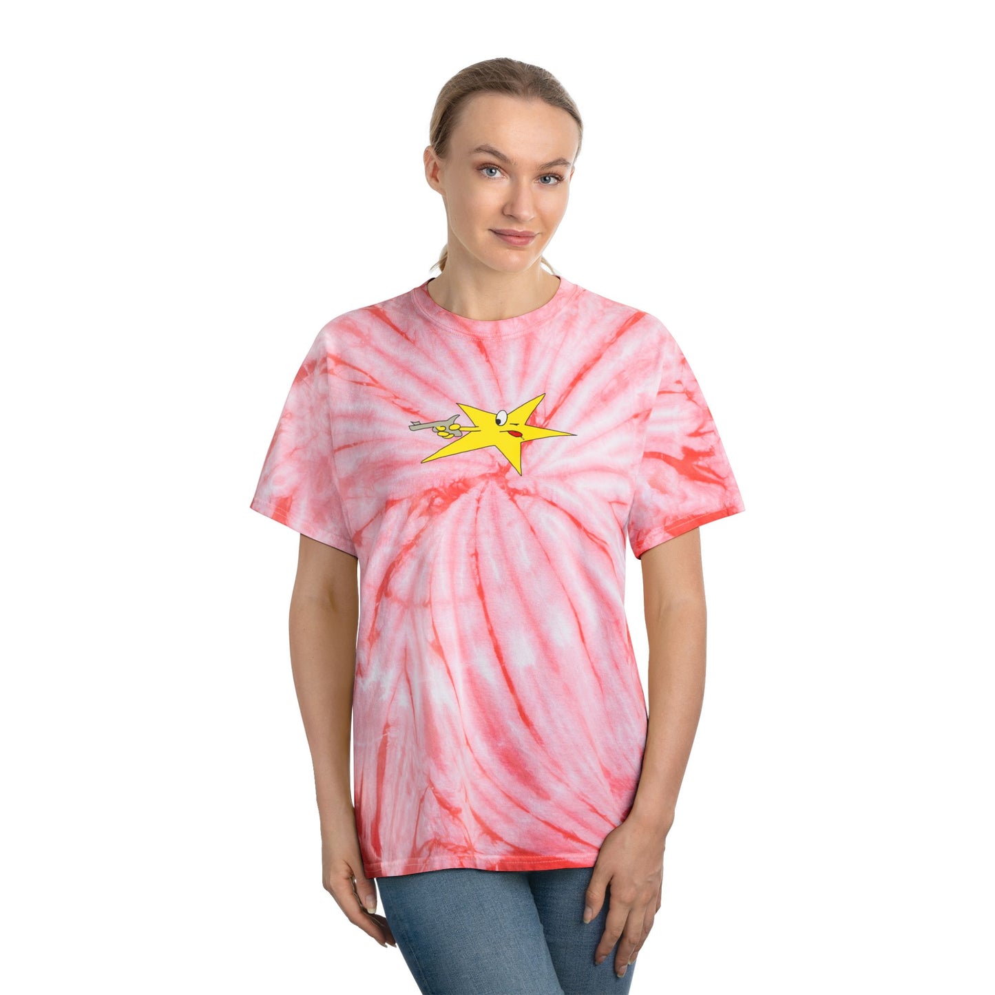 Shooting Star Tie-Dye Tee (Cyclone)