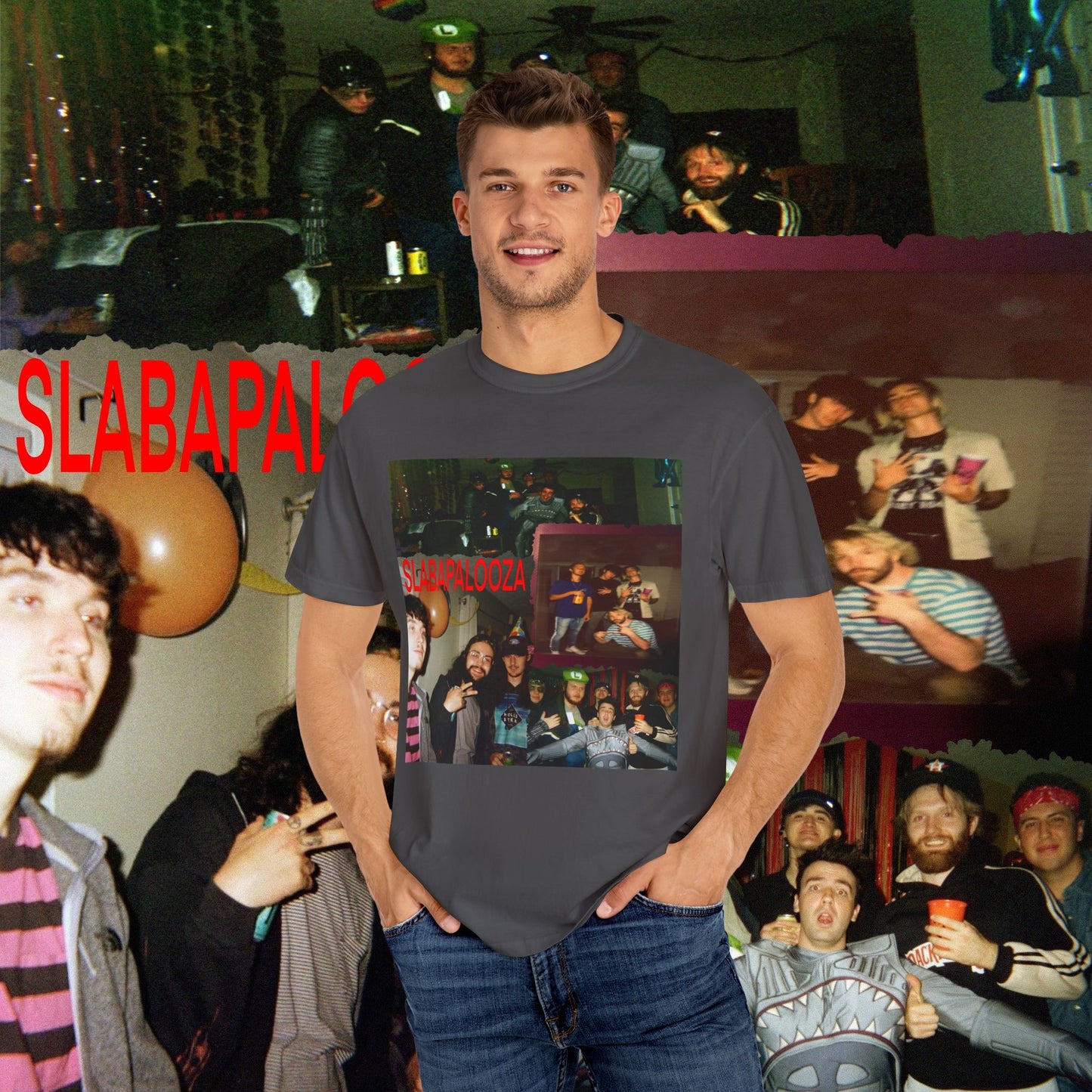 SLABAPALOOZA ALBUM COVER TEE